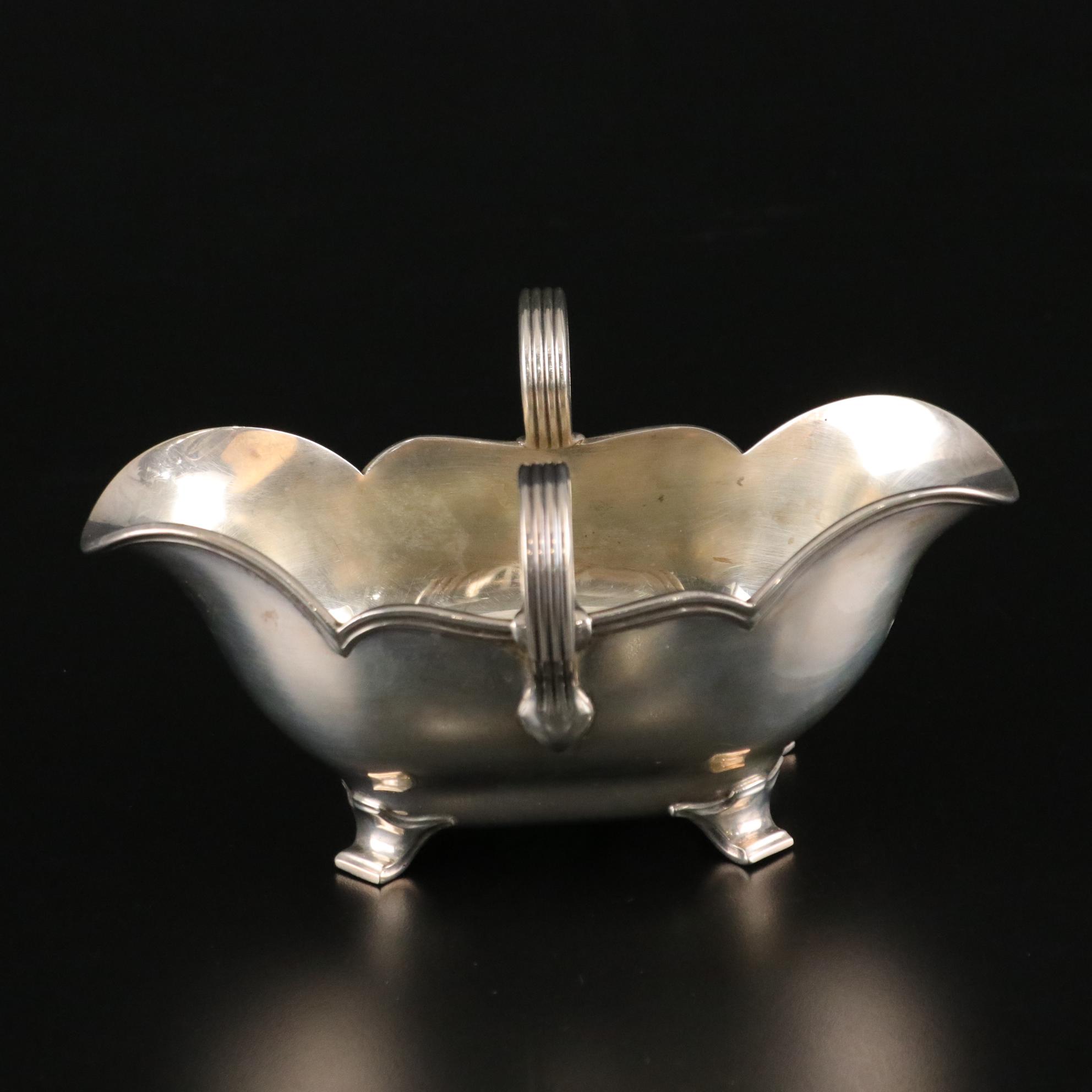 Gorham Sterling Silver Gravy Boat, Early 20th Century