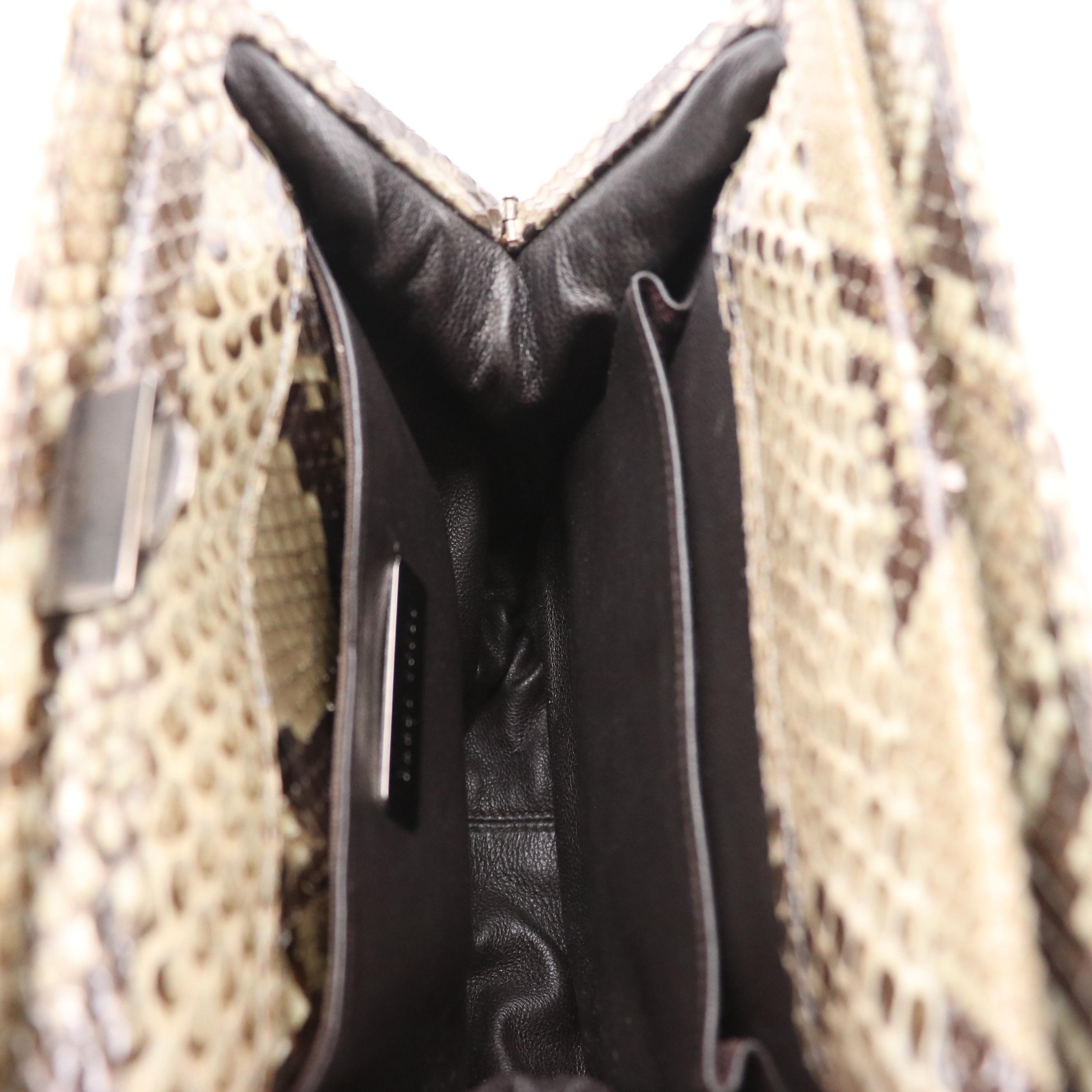 Darby Scott Python Skin Handbag