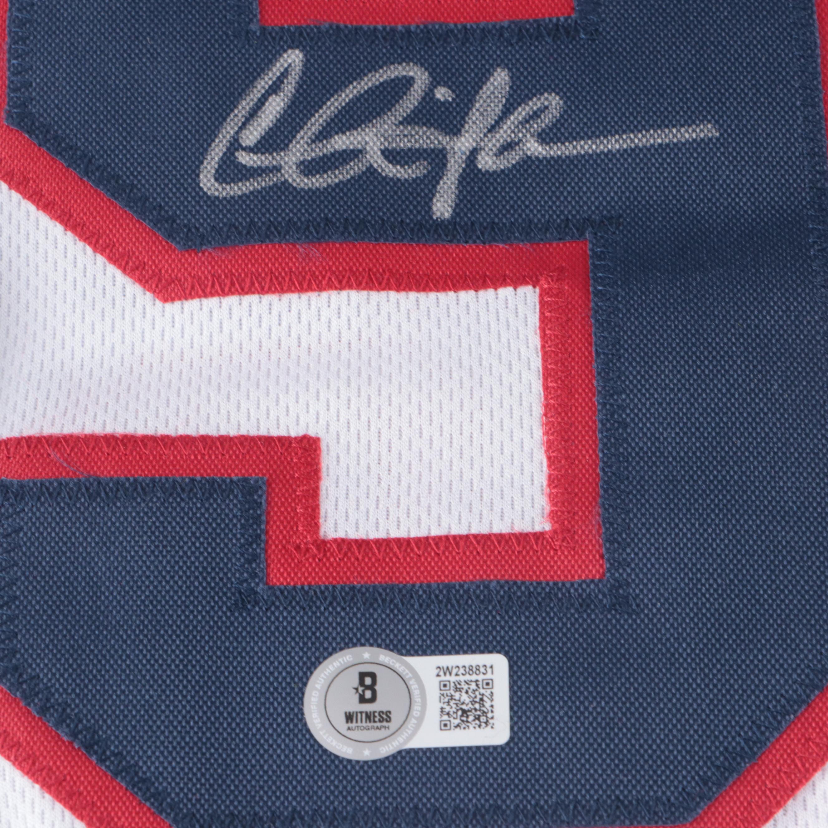 Charlie Sheen Signed "Major League: Ricky Vaughn" Baseball Jersey, Beckett