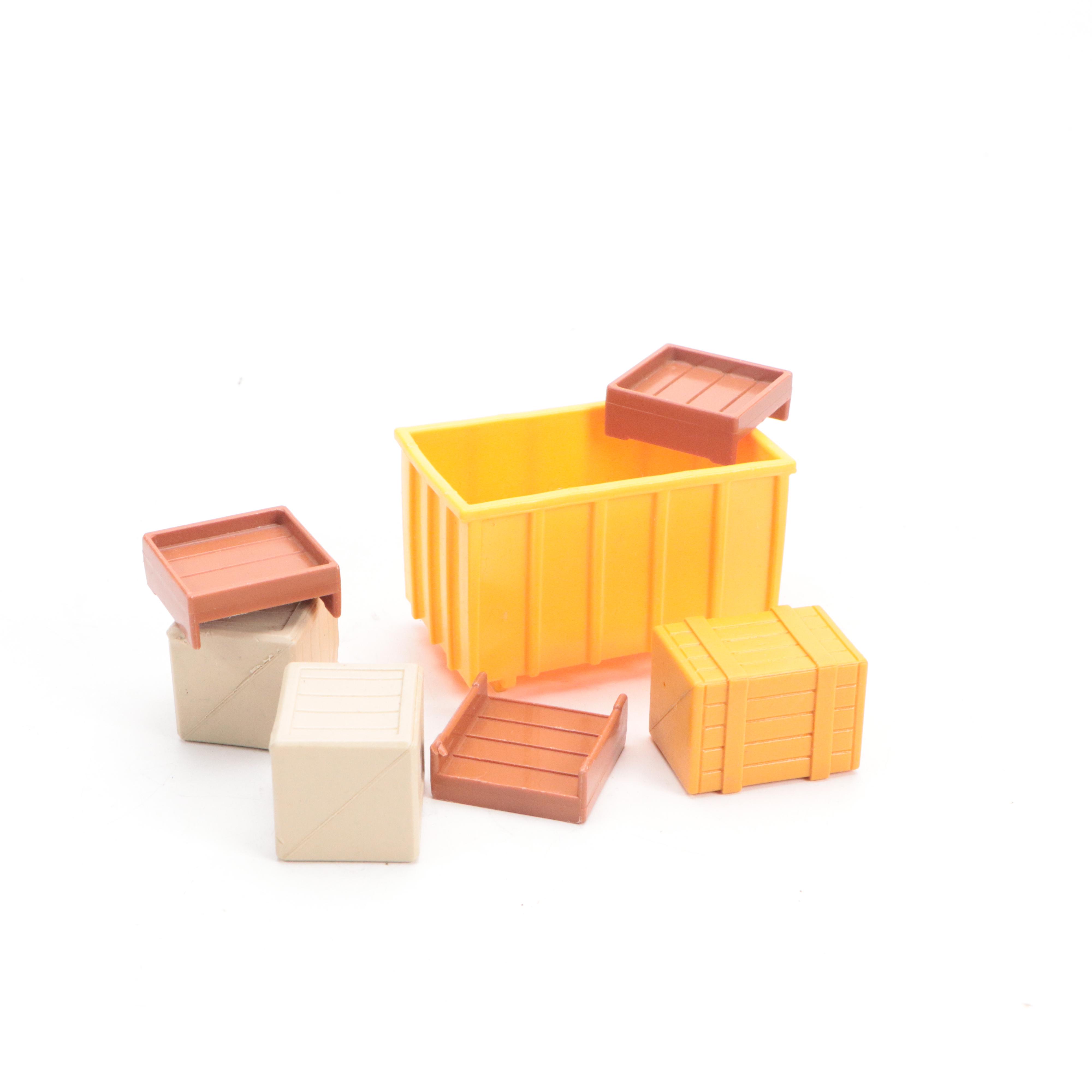 Fisher-Price "Lift & Load Depot," "Jiffy Dump Truck" and Tool Box Toys