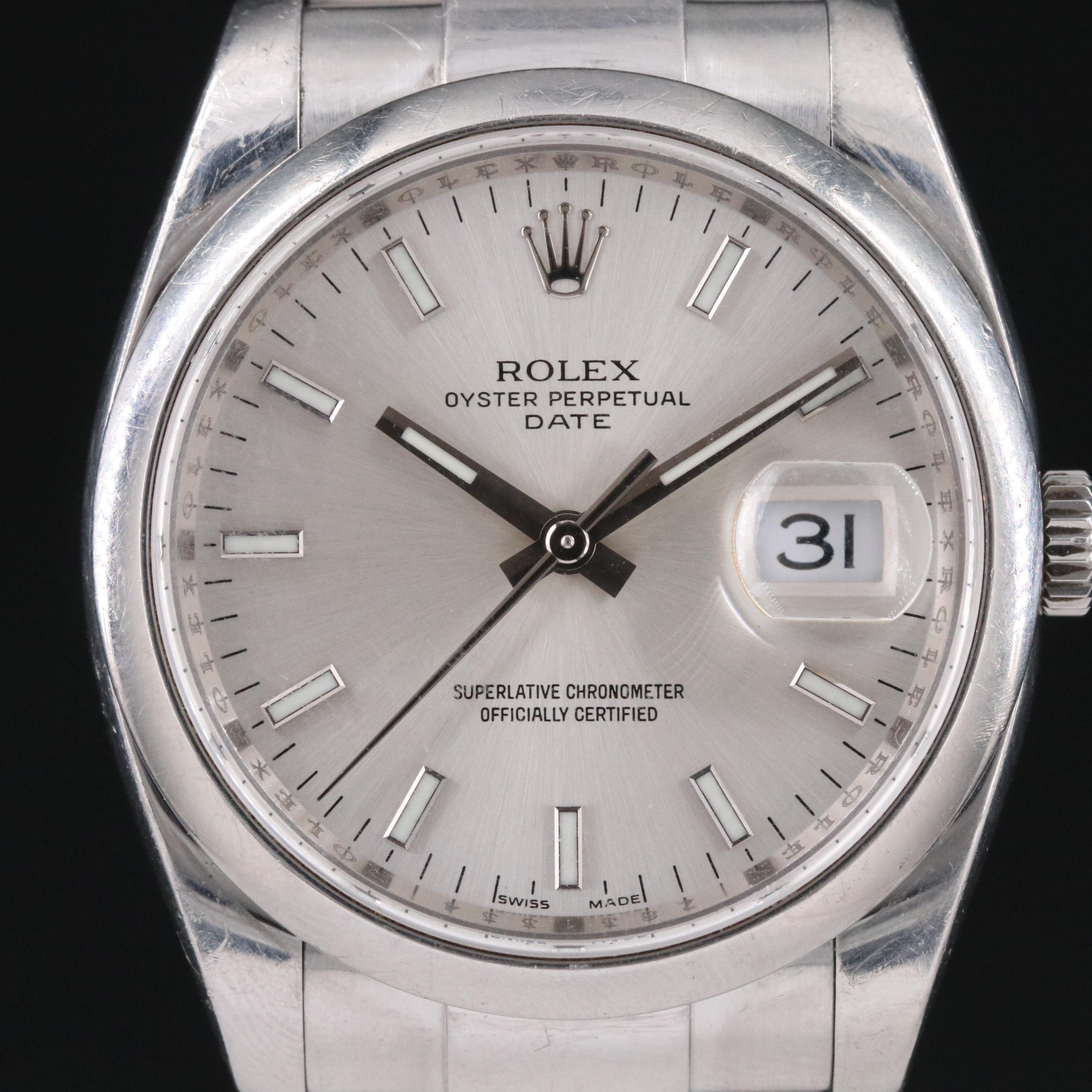 2006 Rolex Oyster Perpetual Date Watch