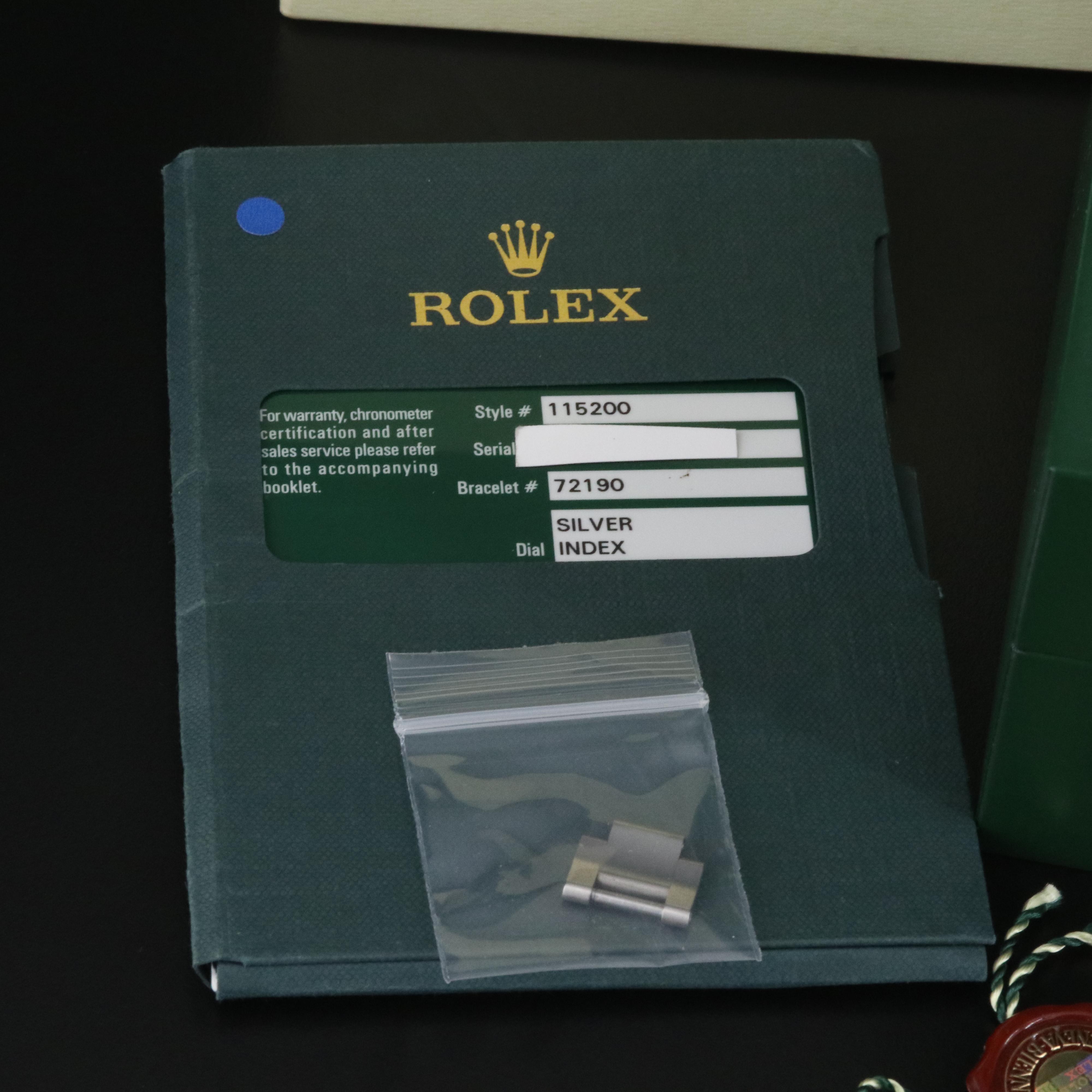 2006 Rolex Oyster Perpetual Date Watch