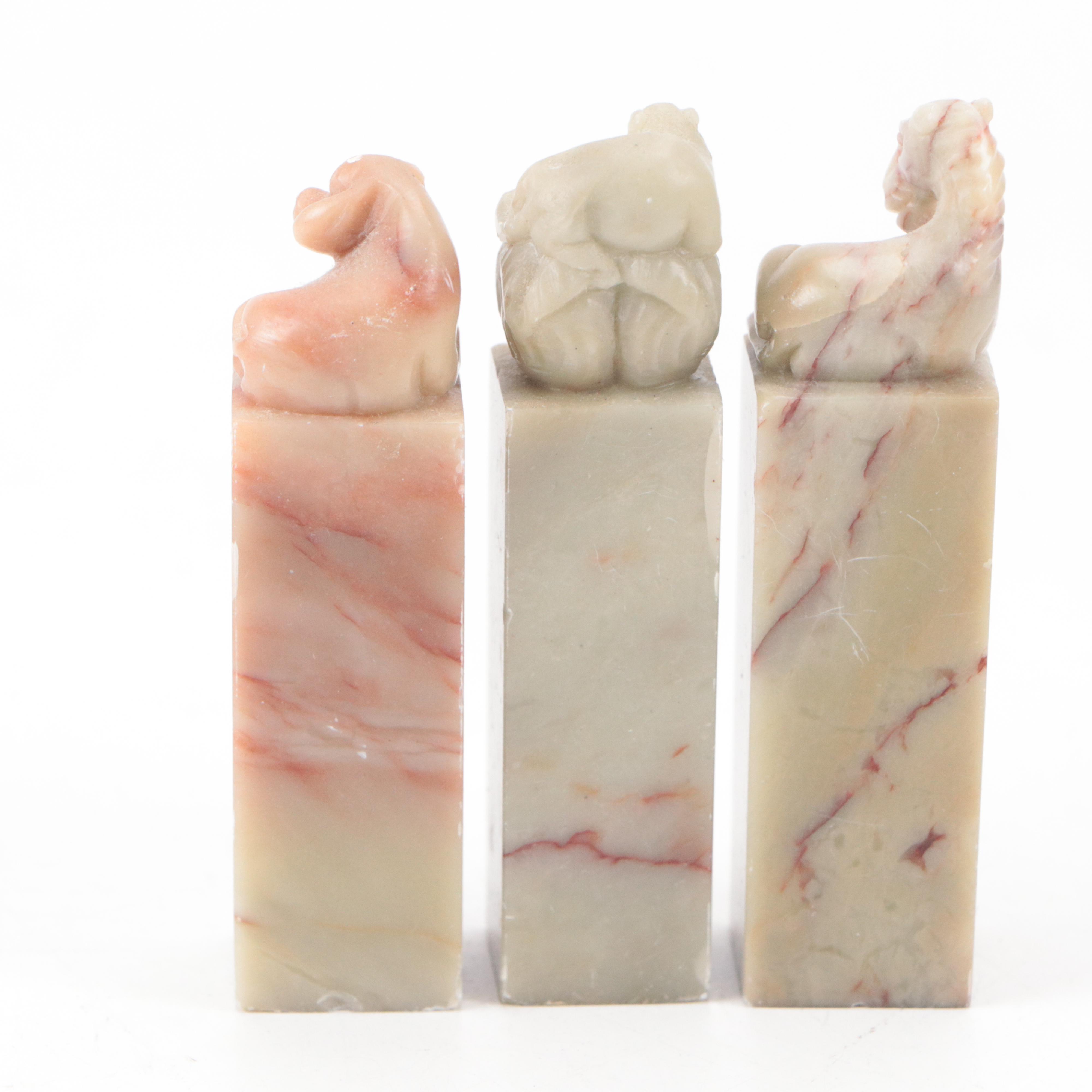 Chinese Cloisonne Snails, Lidded Box and Bell with Porcelain Plate and More