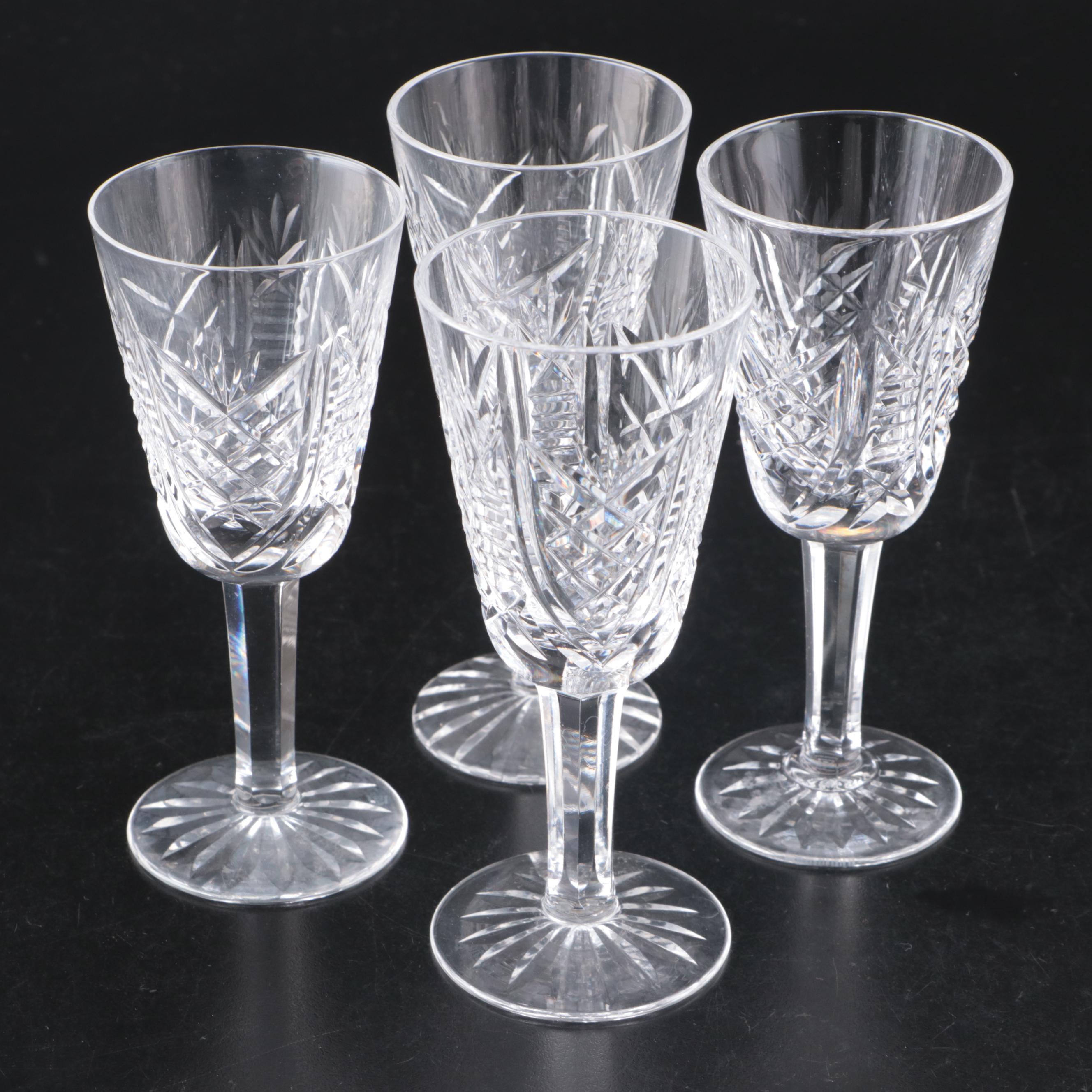 Waterford Crystal "Clare" Stemware with Cut Crystal Bowl