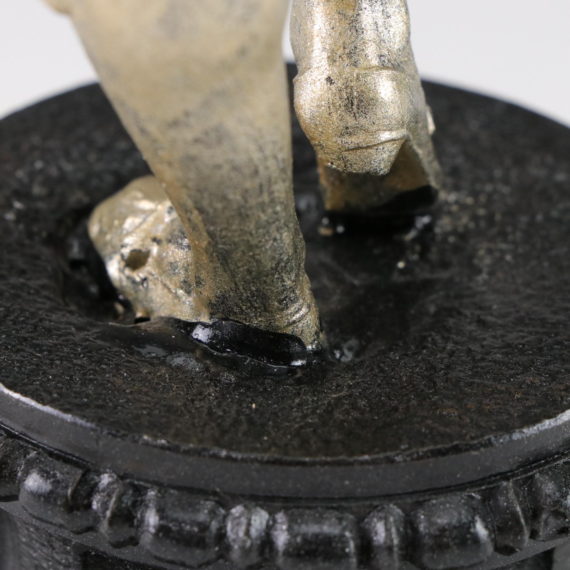 Cast Spelter Don Juan & Gentleman Statues