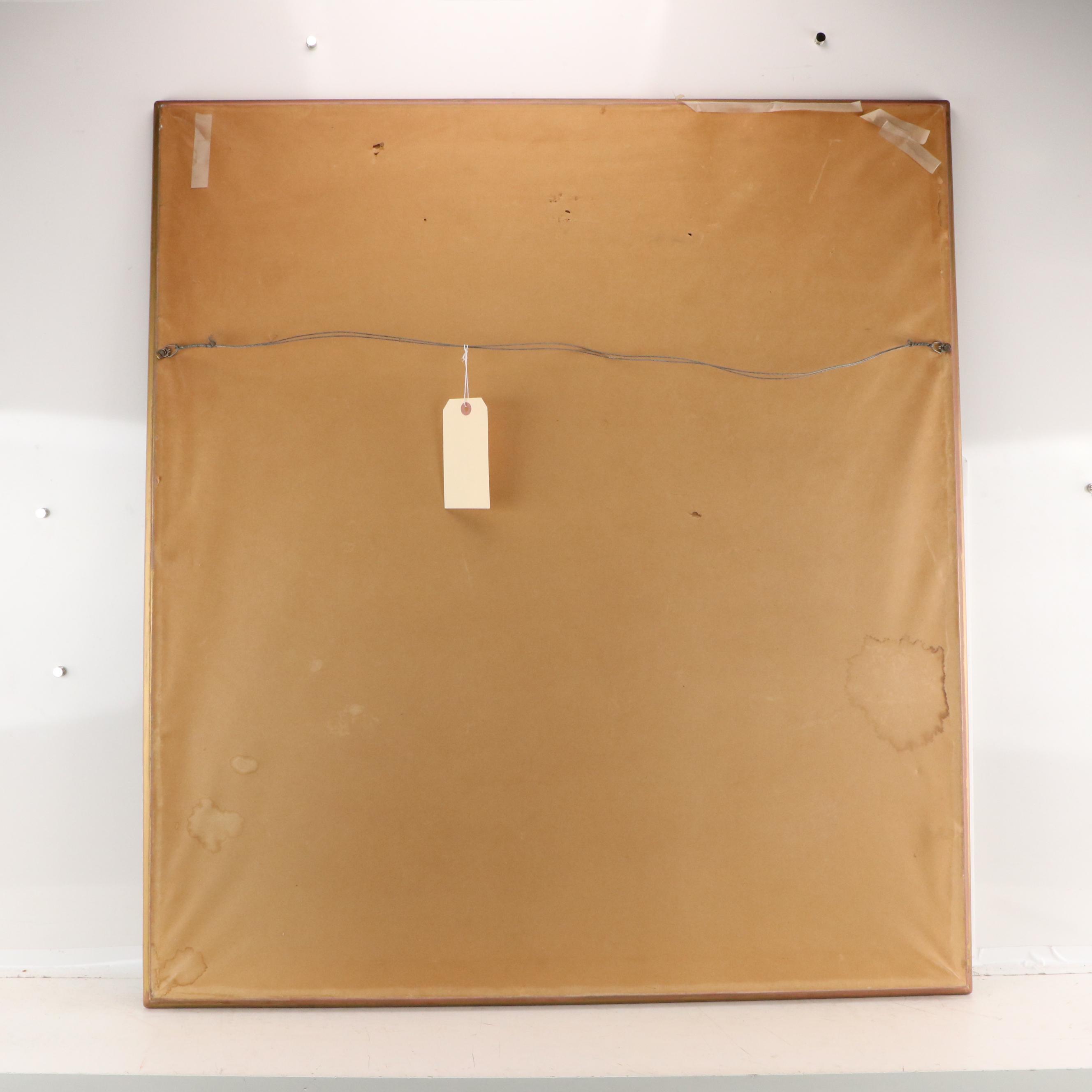 Reverse-Glass Image Transfer of Phoenix After Oscar Petrie