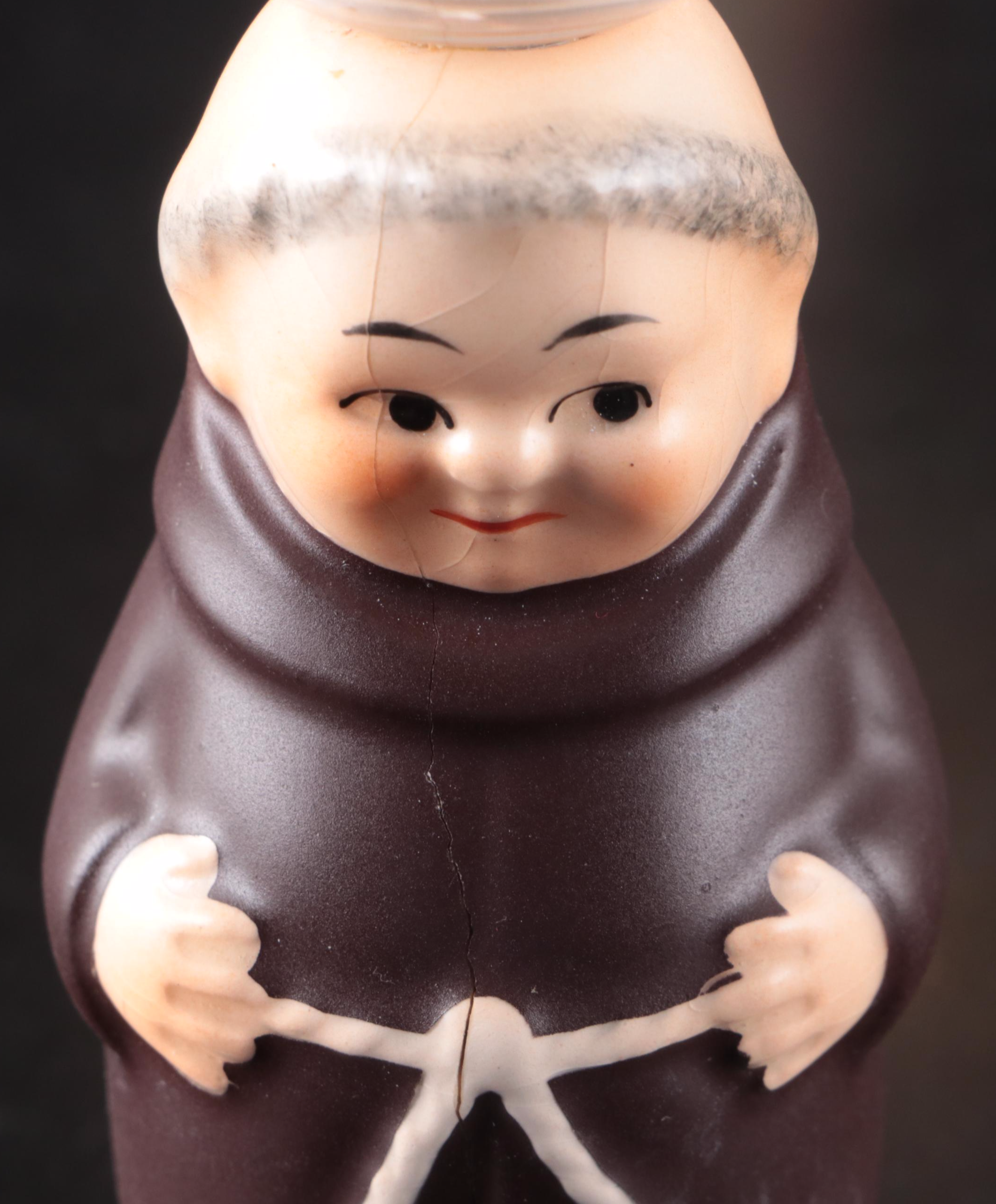 Goebel Roemer Wine Goblets with Hummel Style Ceramic Stems