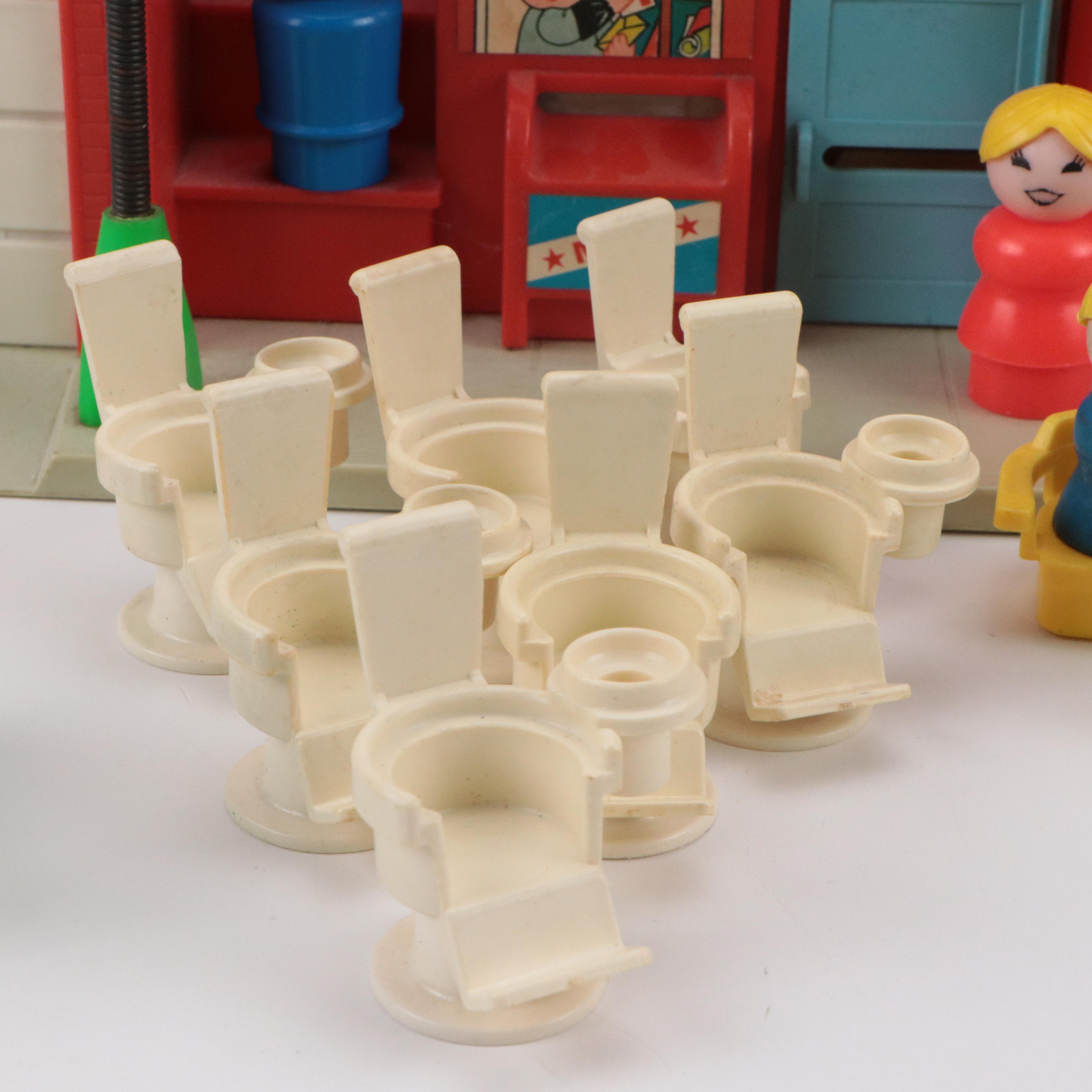 Fisher-Price "Play Family Village" Little People Toys, 1970s