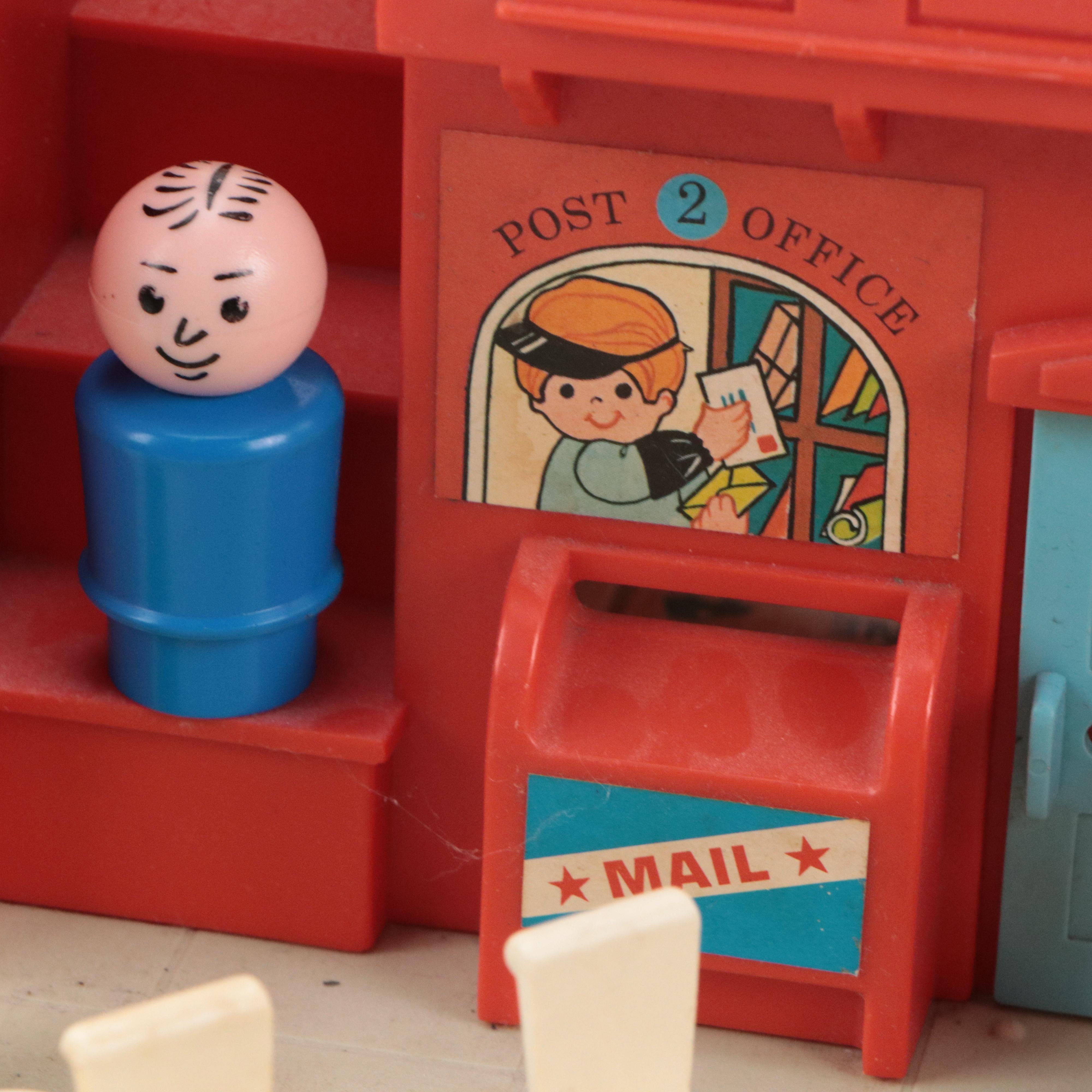 Fisher-Price "Play Family Village" Little People Toys, 1970s