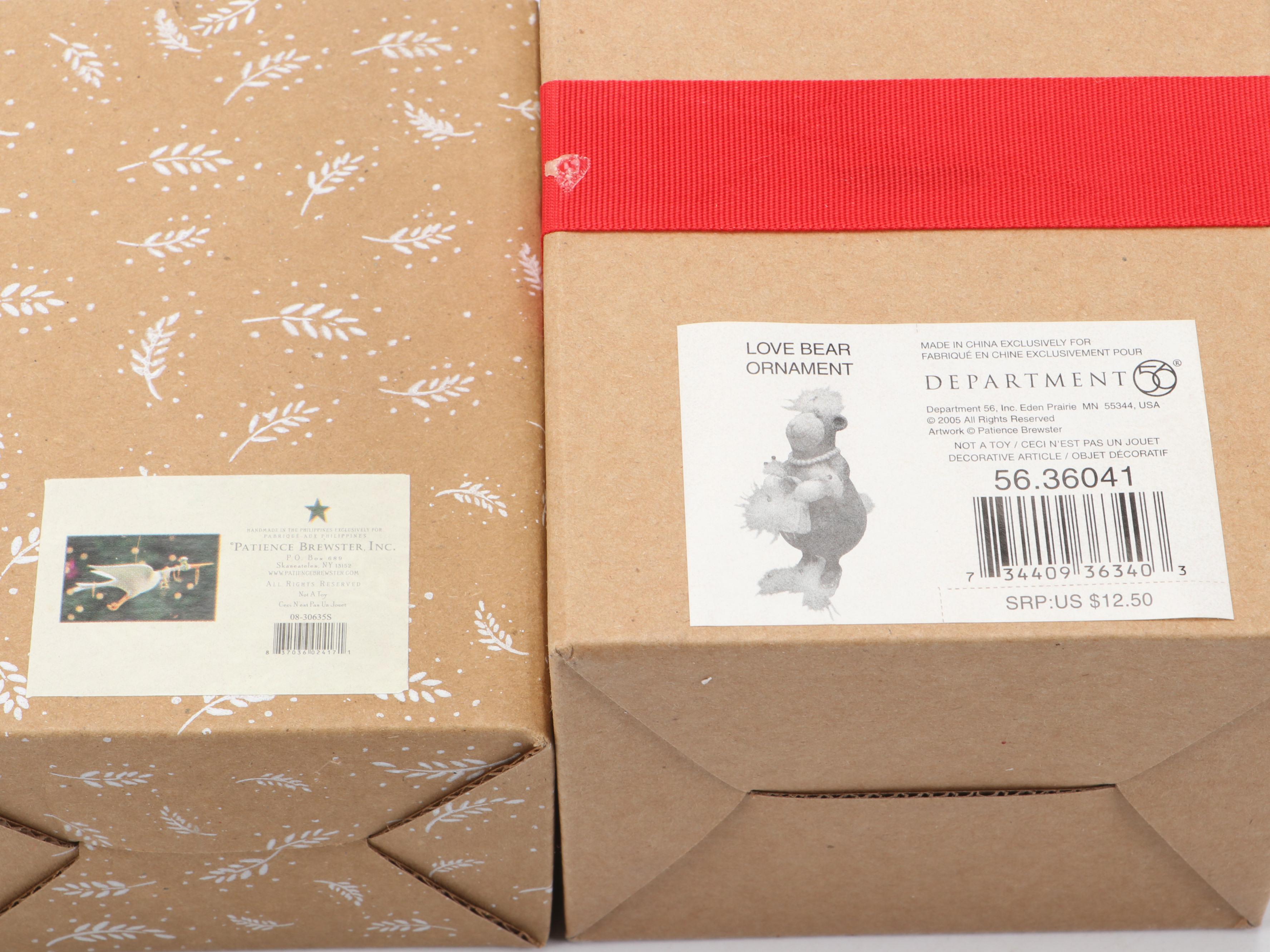 Department 56 Krinkles Christmas Figurines and Ornaments by Patience Brewster