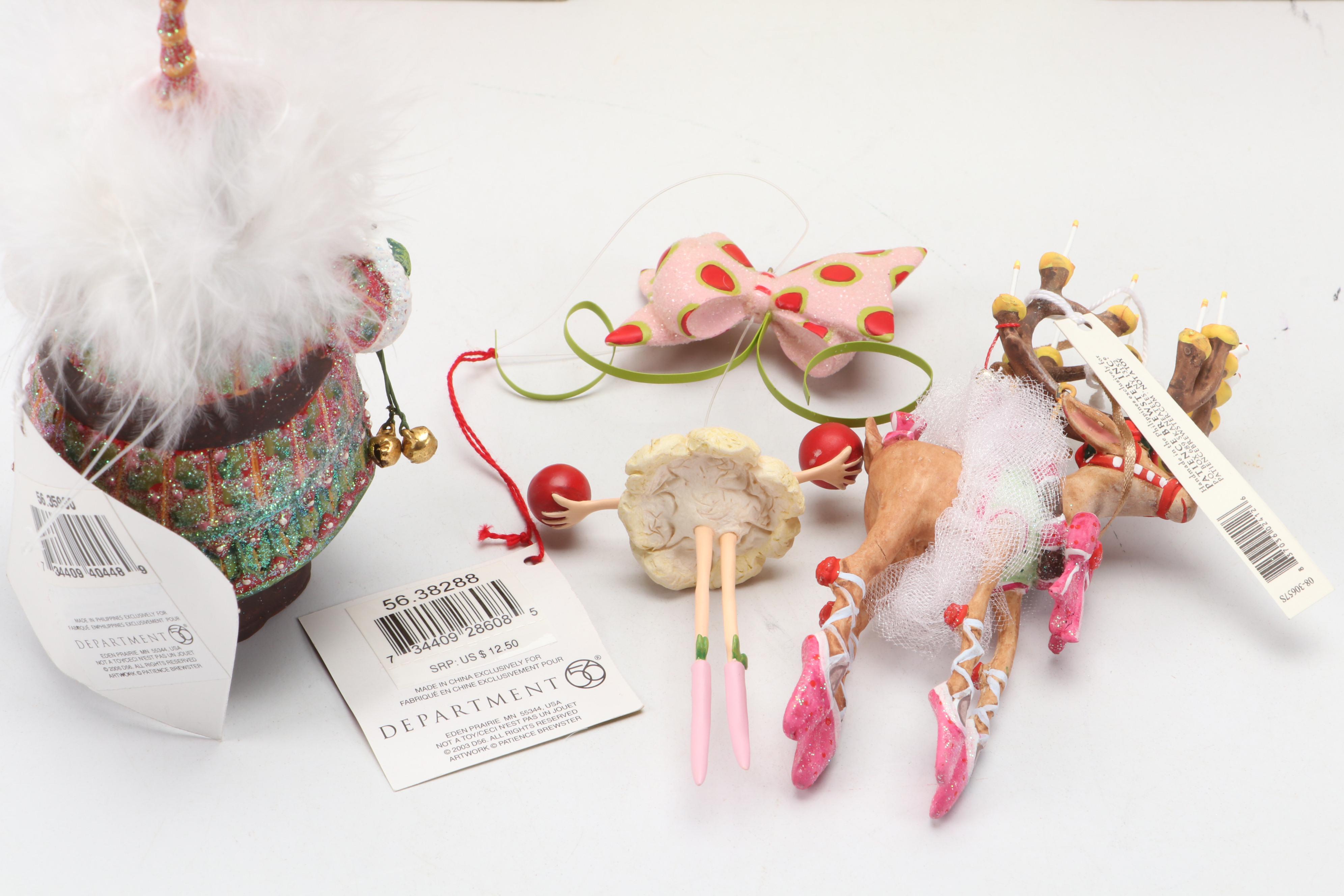 Department 56 Krinkles Christmas Figurines and Ornaments by Patience Brewster