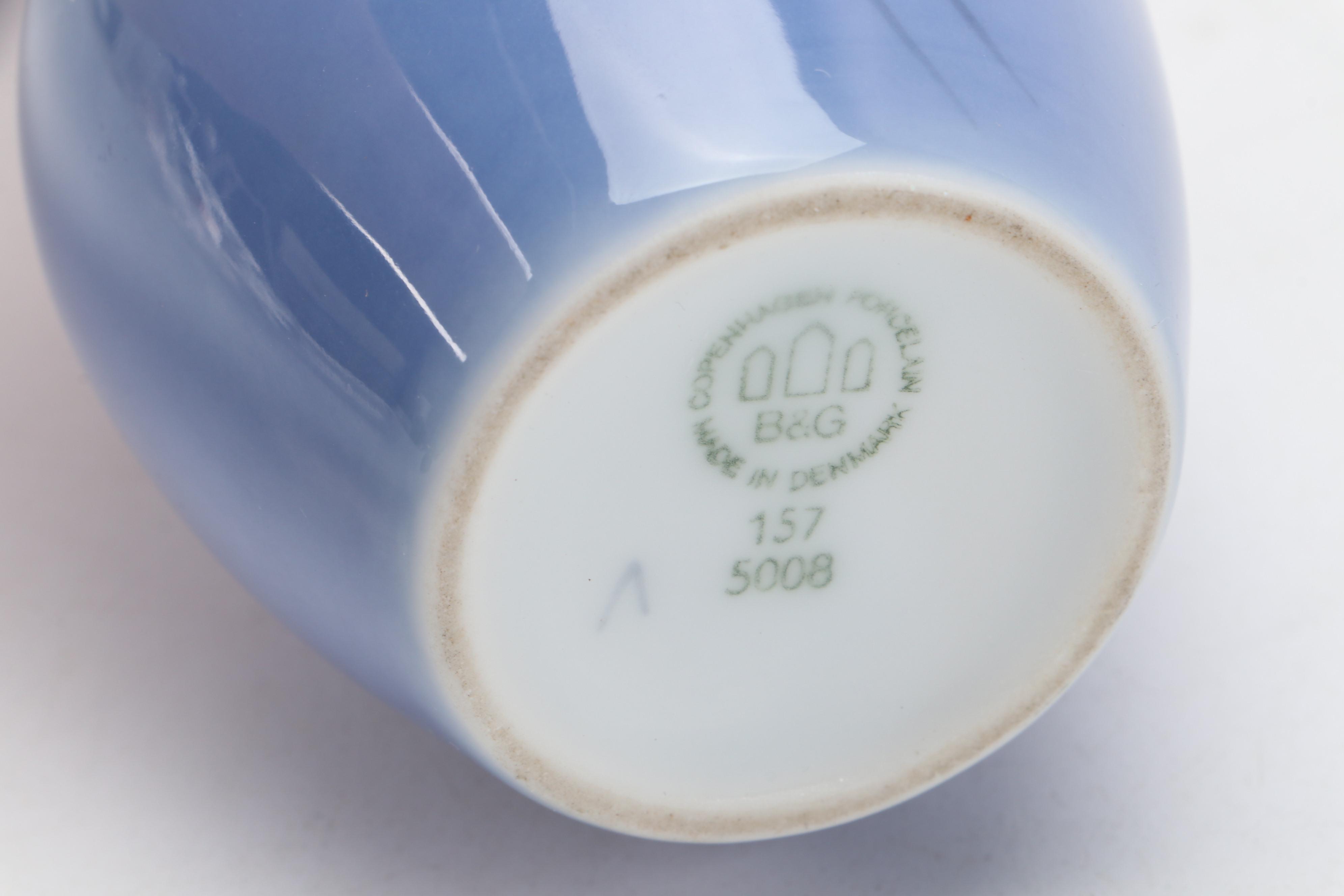 Bing & Grøndahl Lily of the Valley Porcelain Bud Vase