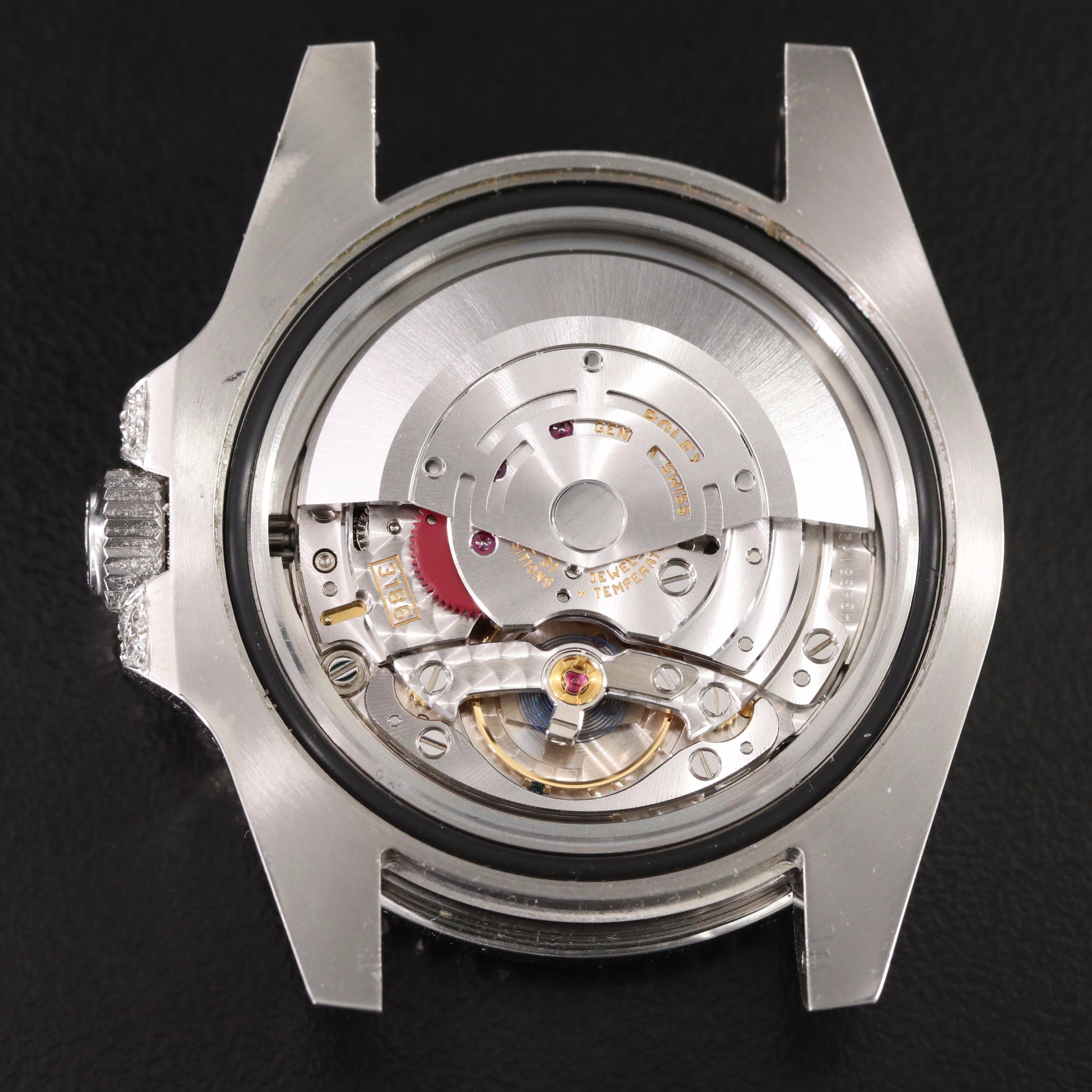 Rolex GMT Master II Custom 1.95 CTW Diamond, Ruby and Sapphire Watch