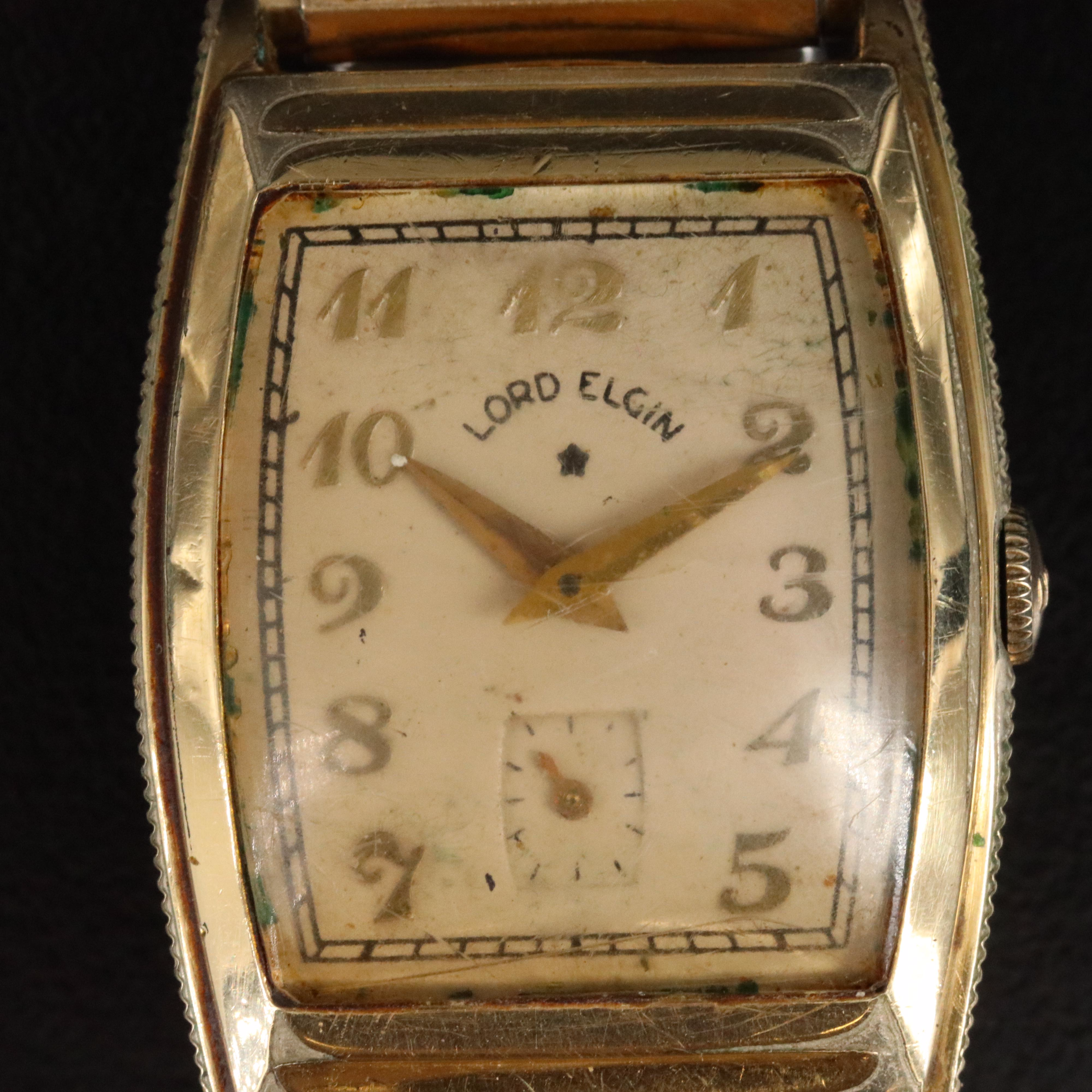 Vintage Lord Elgin Mechanical and Timex Quartz Watch