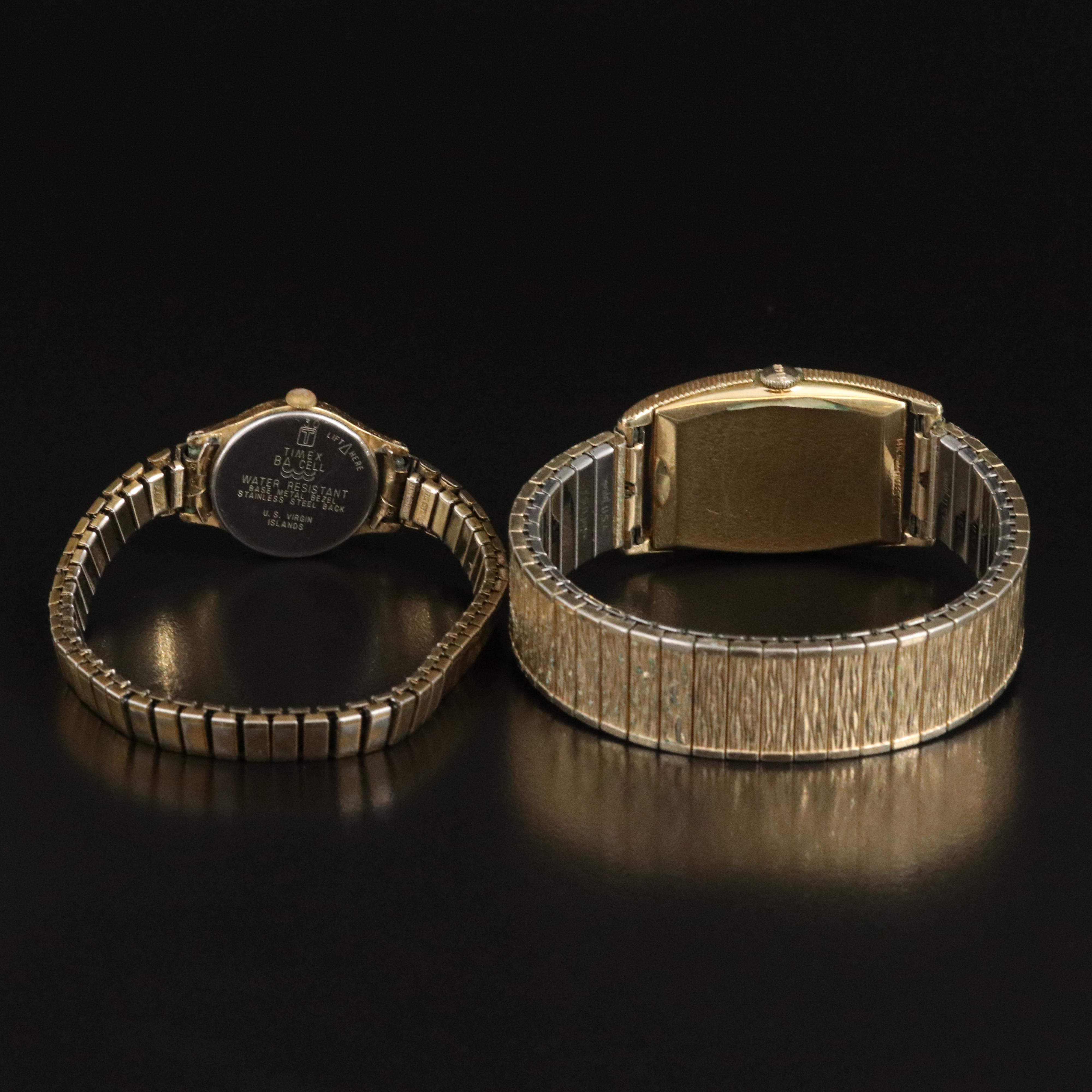 Vintage Lord Elgin Mechanical and Timex Quartz Watch