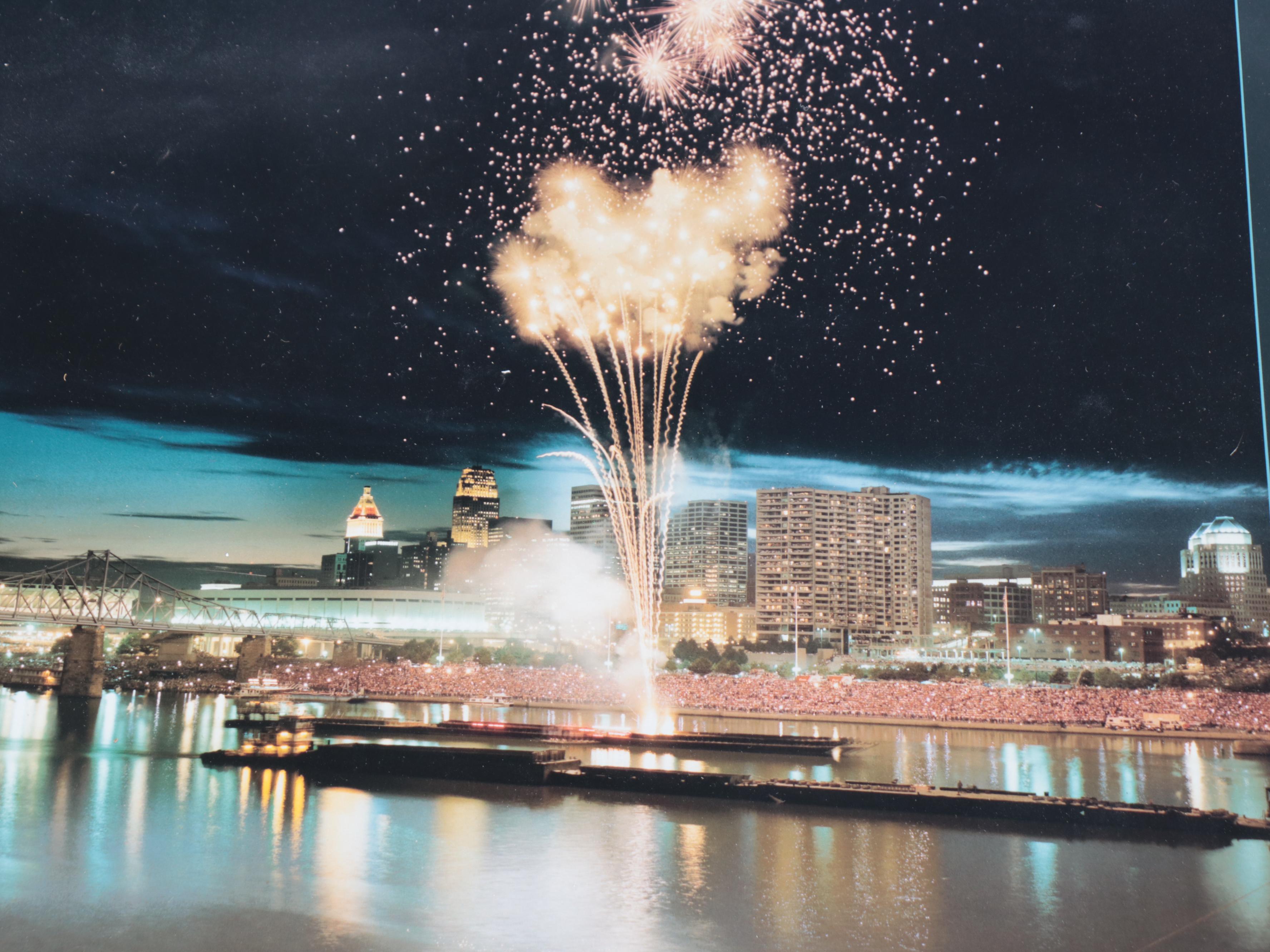 "Riverfest", "Tall Stacks", Cincinnati Posters with More, Late 20th Century