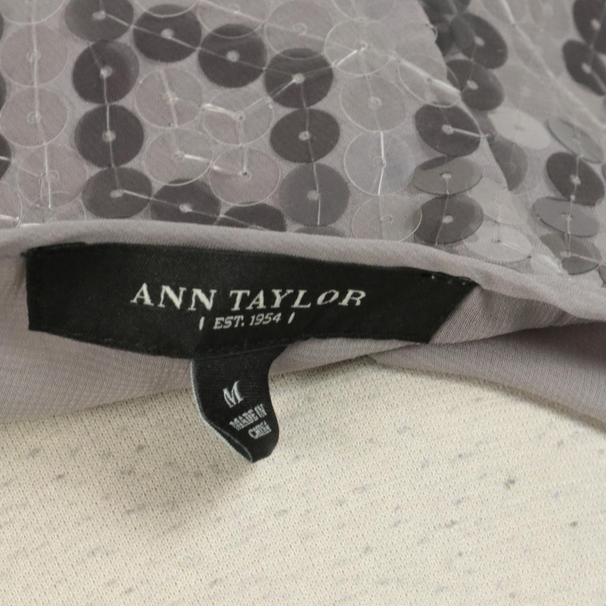 Ann Taylor Sequin Skirt with Tag and Dressbarn Glitter Evening Jacket