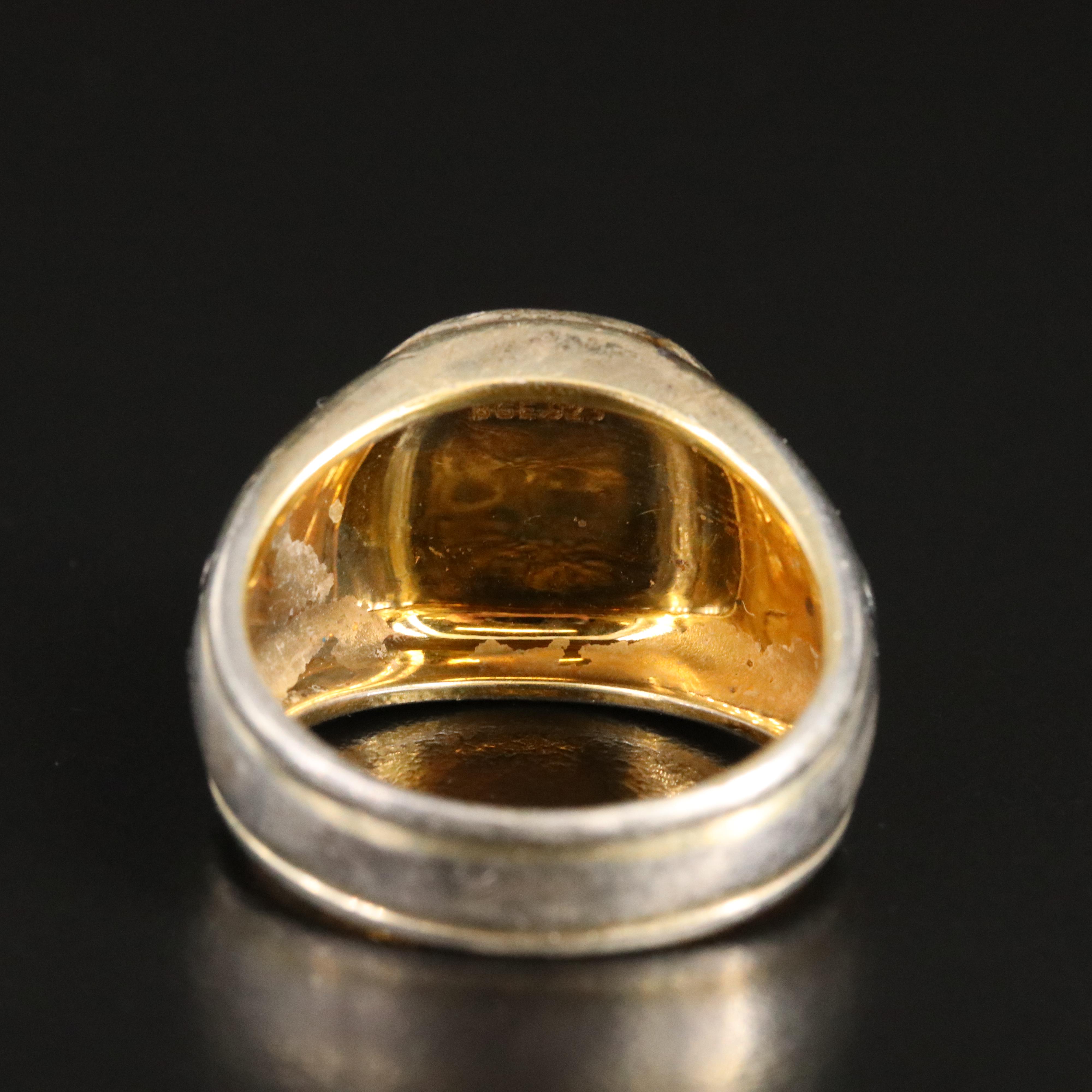 The Bradford Exchange Sterling Baltimore Ravens Ring