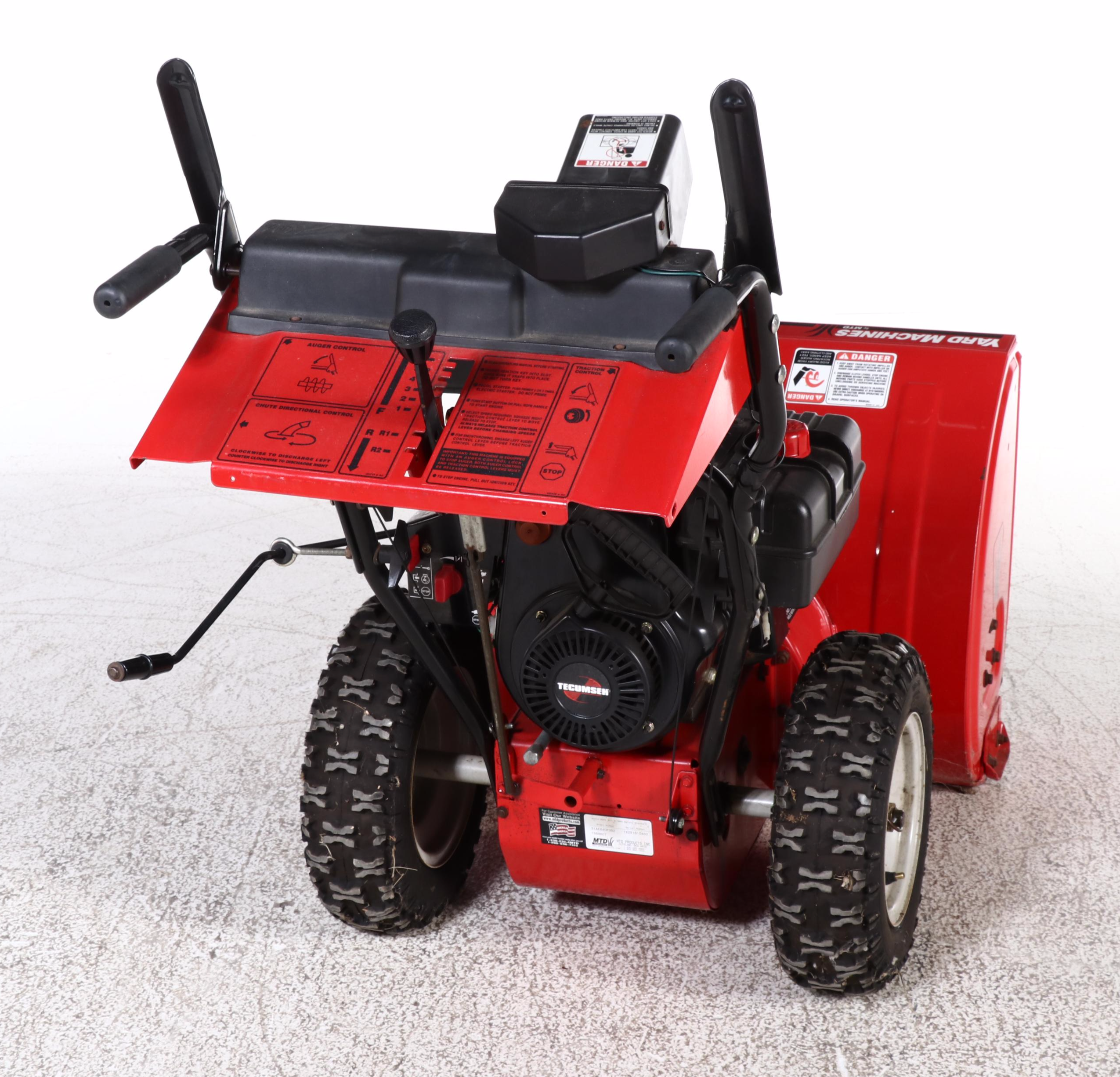 Yard Machines 26" Gas Powered Snowblower