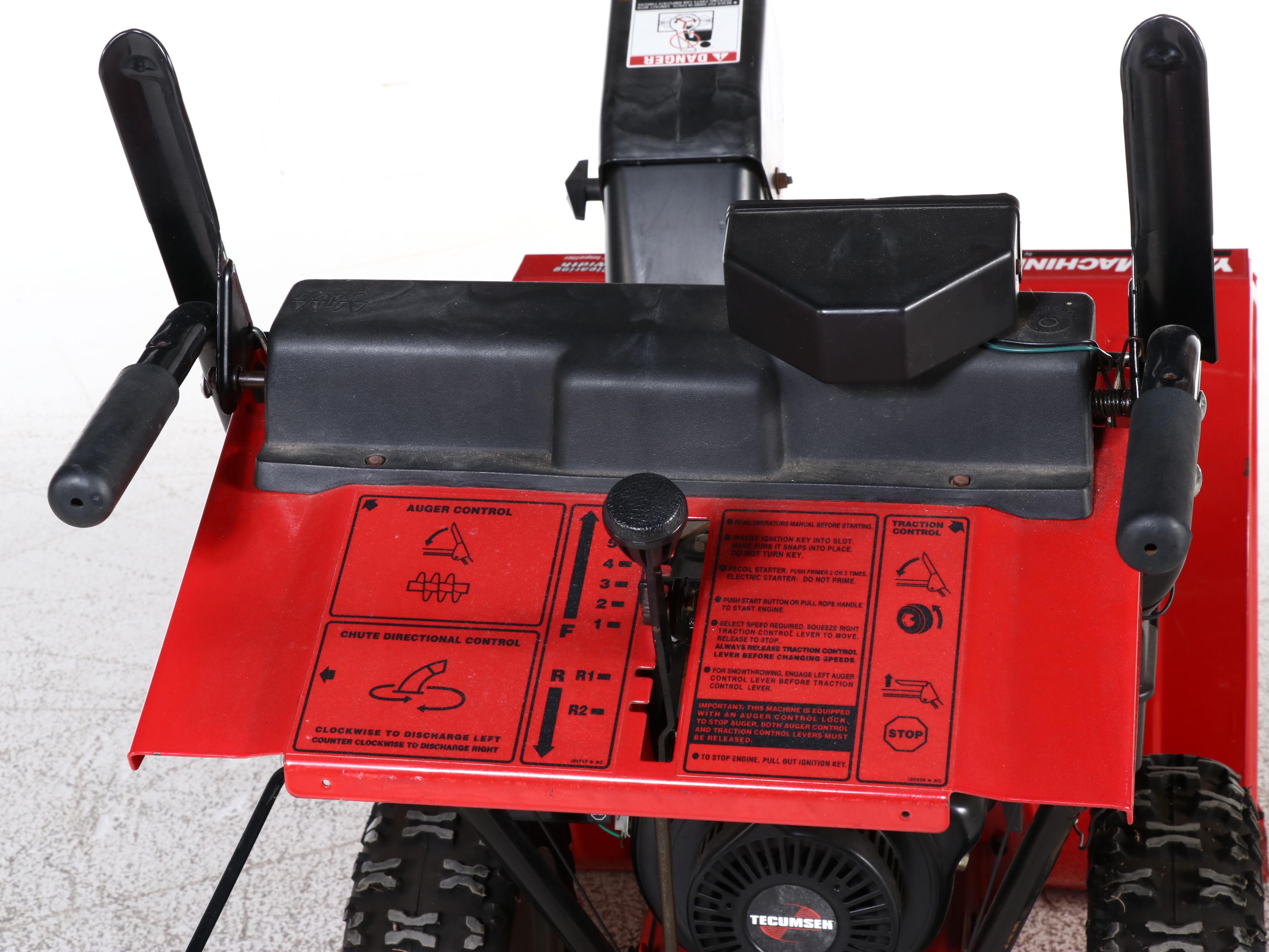 Yard Machines 26" Gas Powered Snowblower