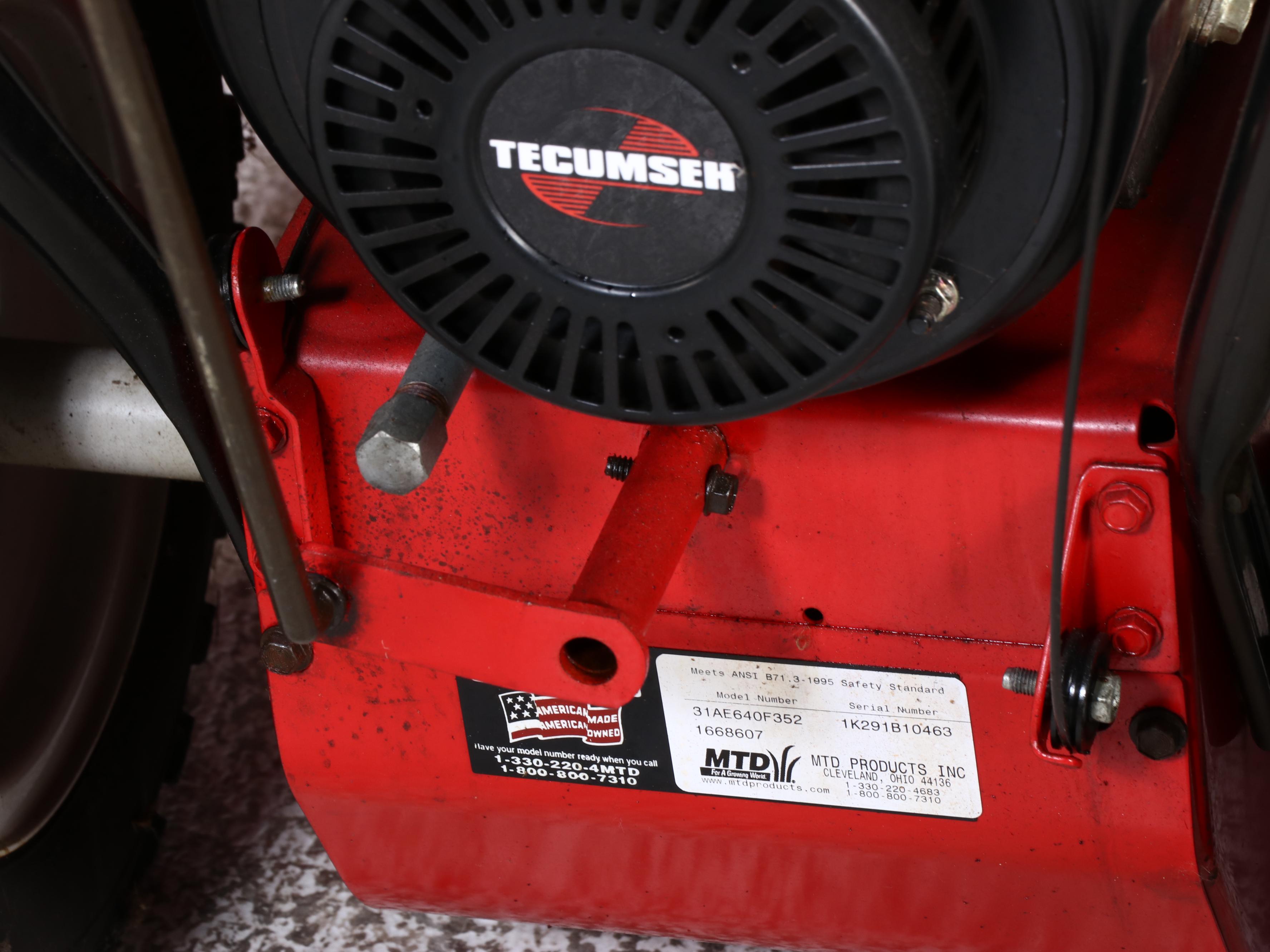 Yard Machines 26" Gas Powered Snowblower