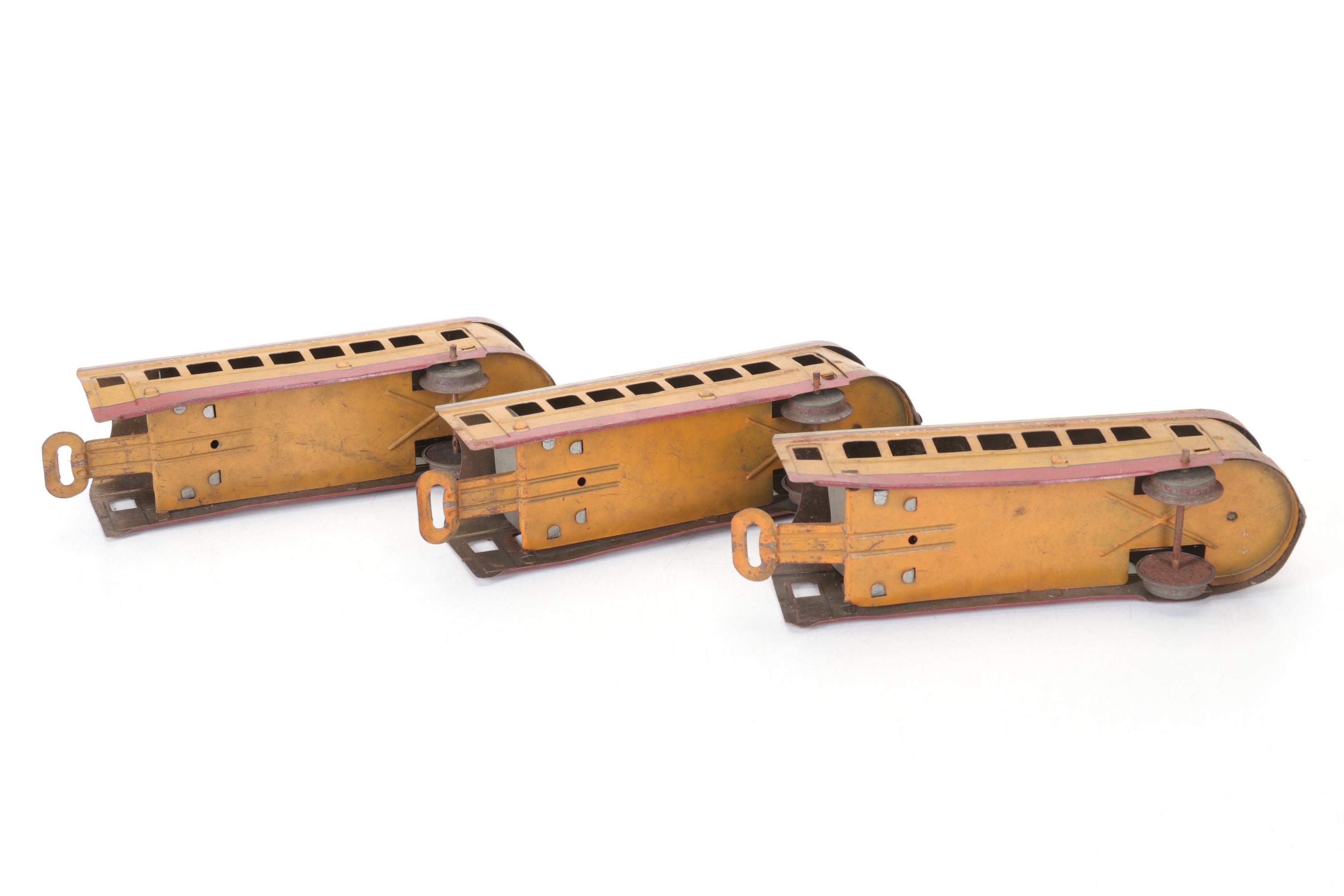 American Flyer "Hiawatha Streamline" O Gauge Train Passenger Cars