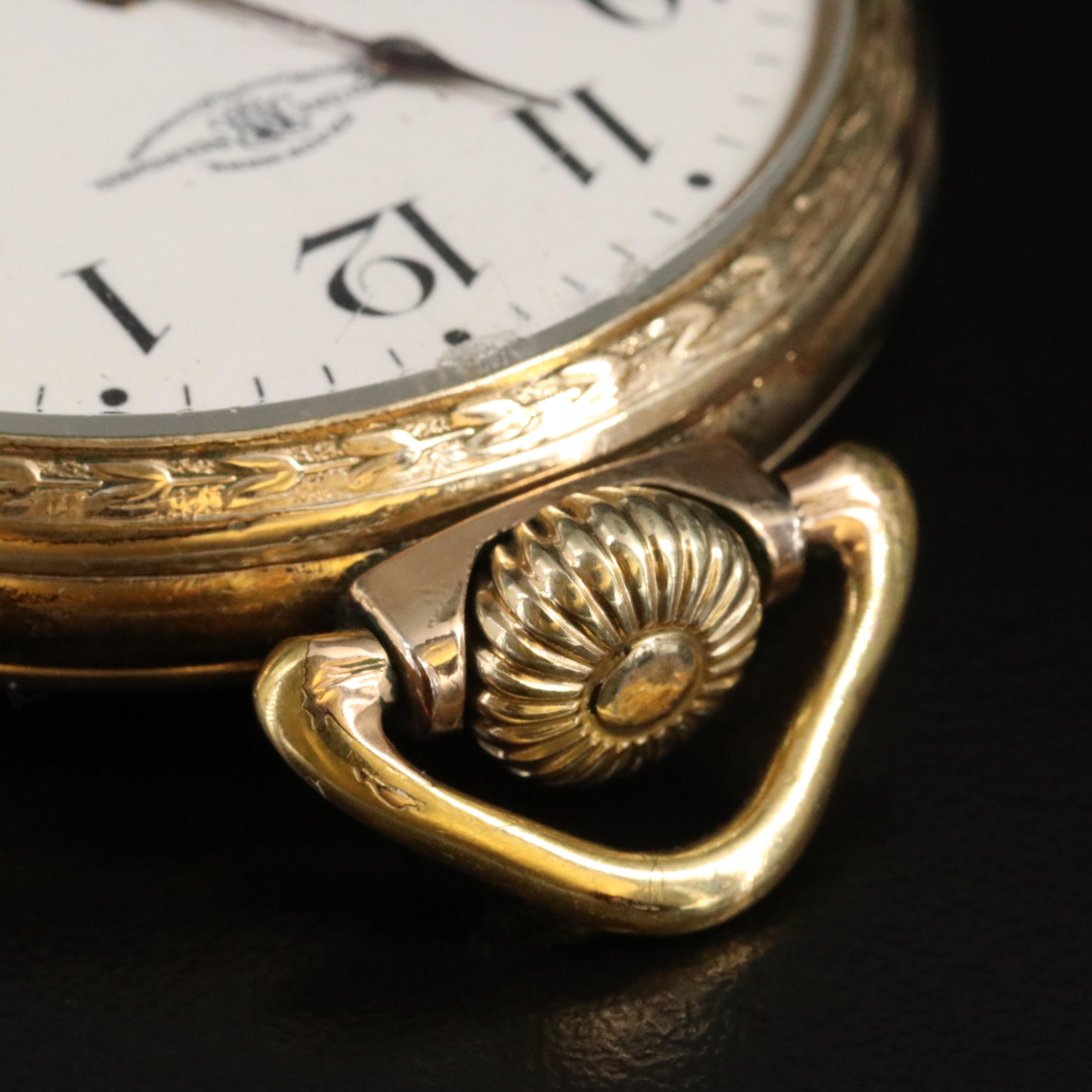 Ball Watch Co. Cleveland Official RR Standard Pocket Watch