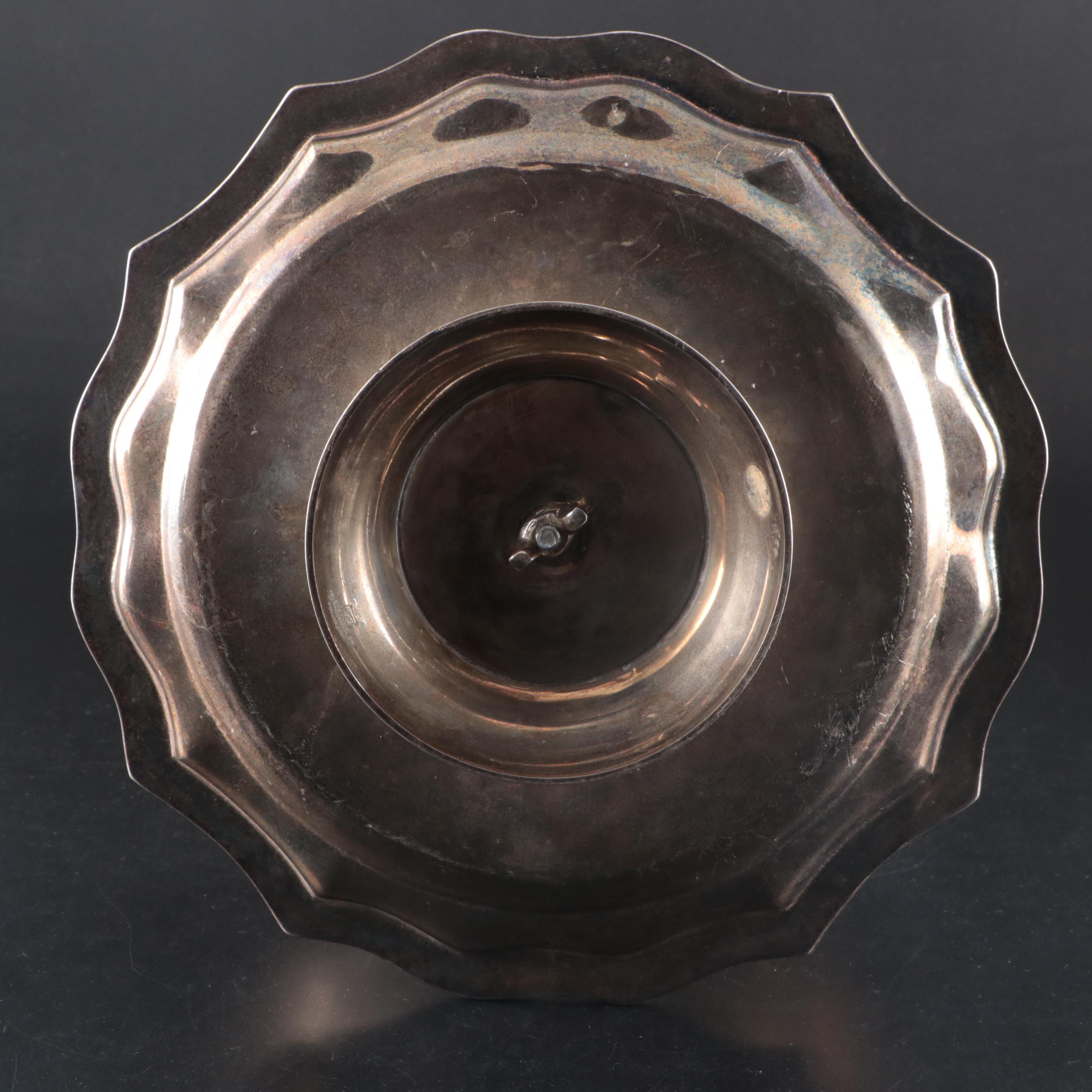 Jordan Silver Plate Three-Tier Tray and Two-Tier Tray with More