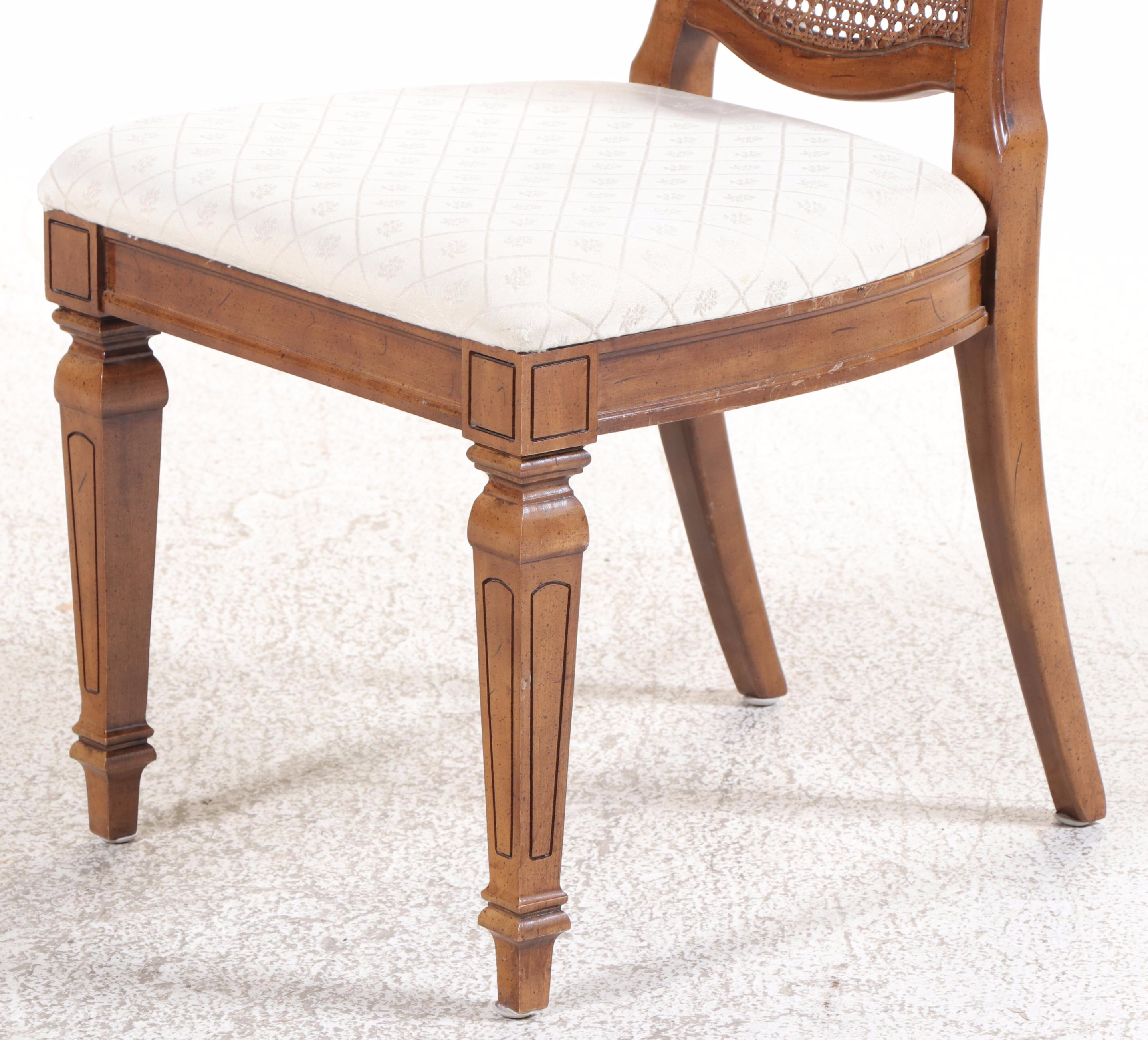 Seven Piece Thomasville Furniture French Provincial Style Dining Set