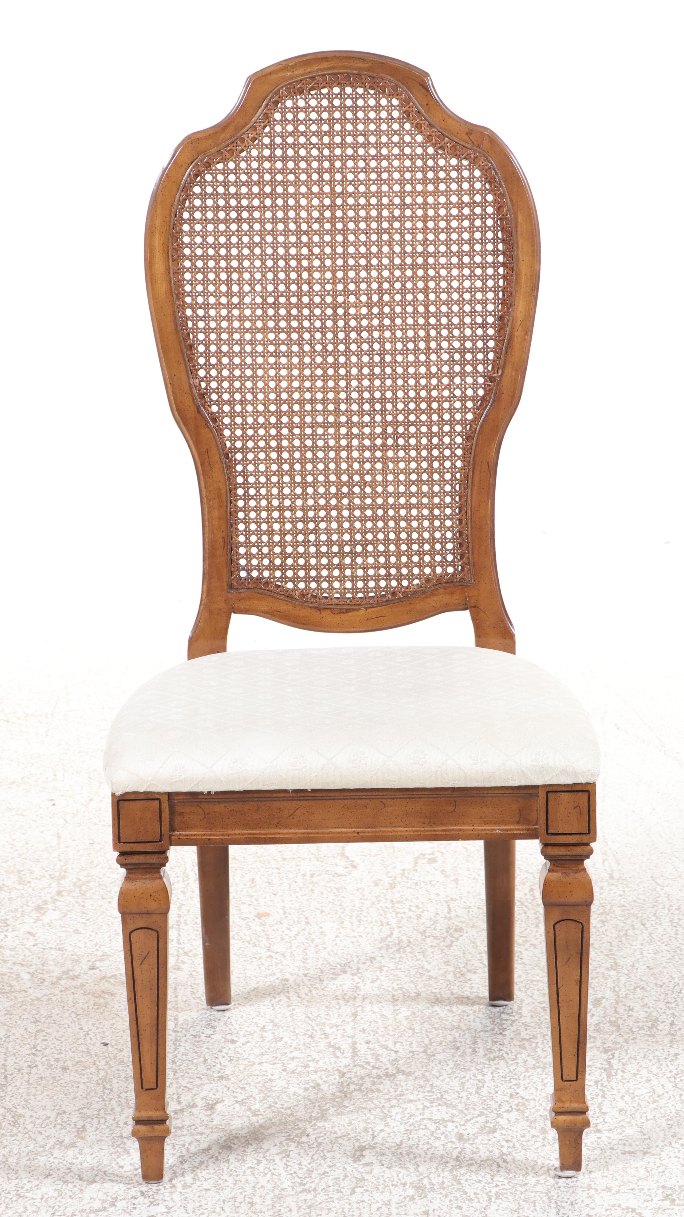 Seven Piece Thomasville Furniture French Provincial Style Dining Set