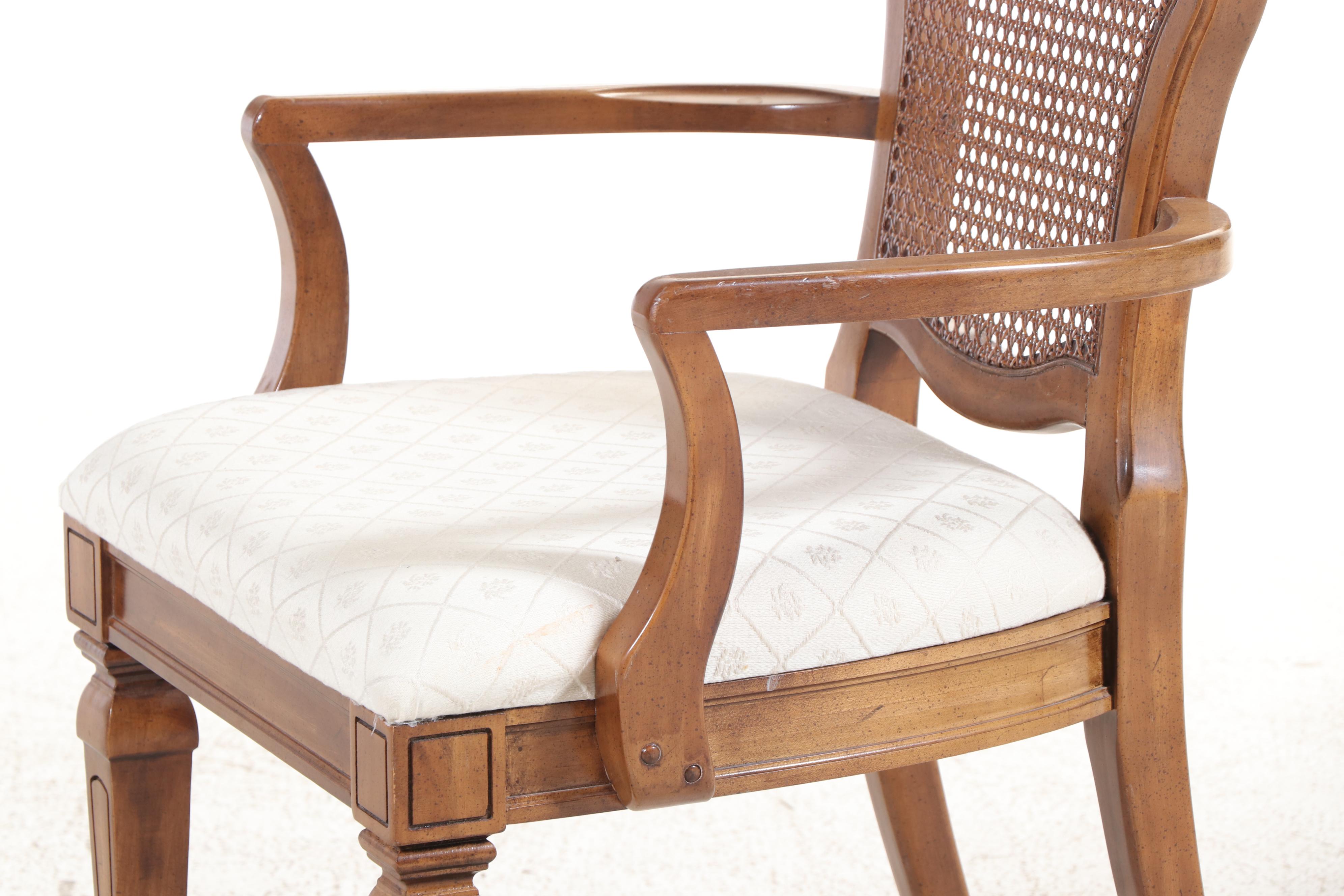 Seven Piece Thomasville Furniture French Provincial Style Dining Set