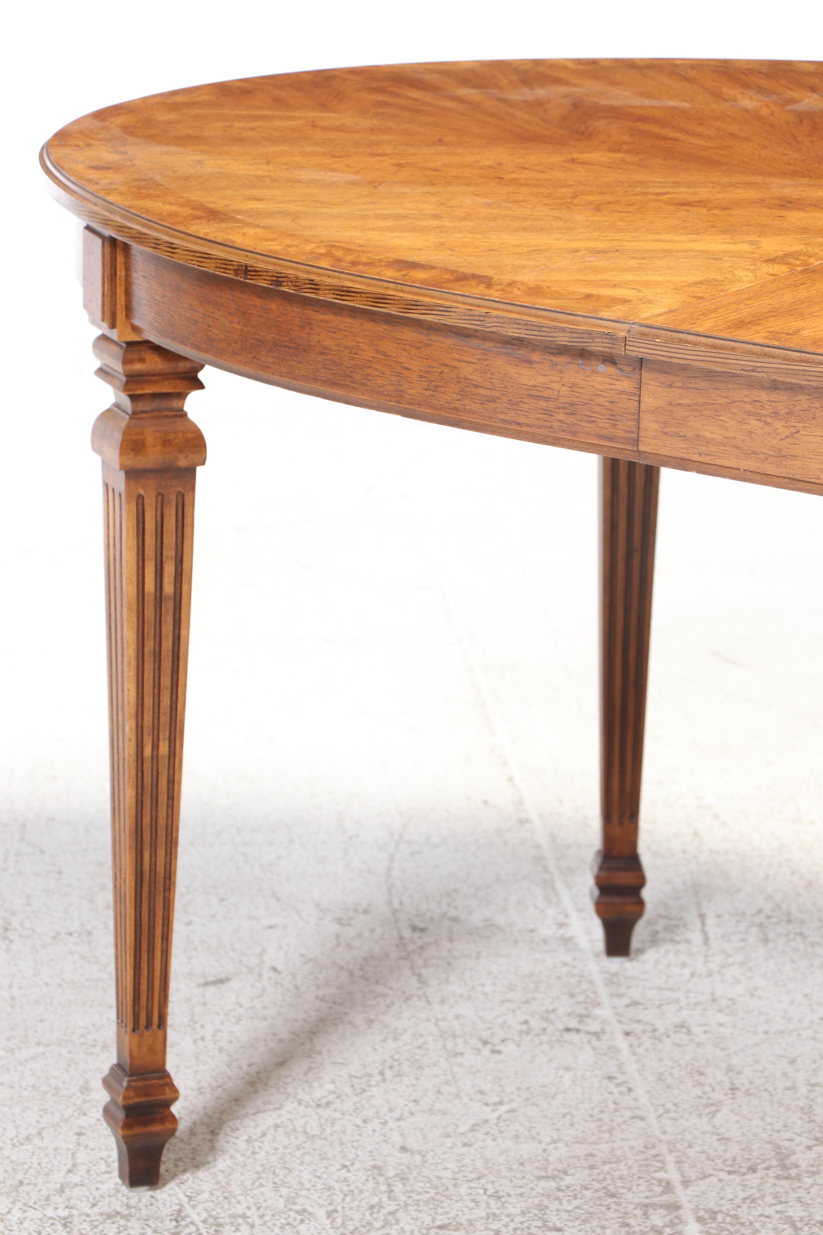 Seven Piece Thomasville Furniture French Provincial Style Dining Set