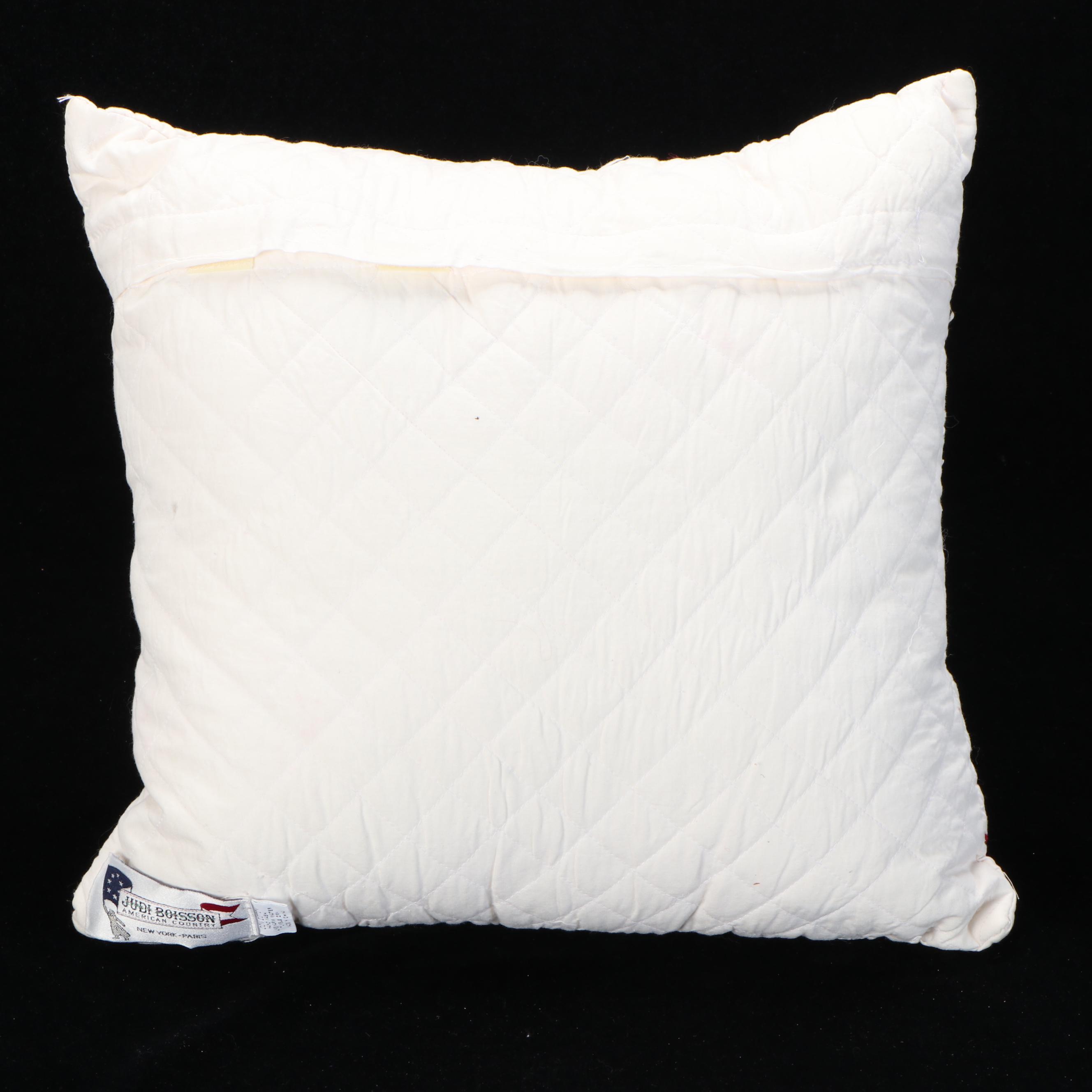 Judi Boisson "Local Loco" Crib Quilt, Pillow with "Pineapple Log Cabin" Pillows