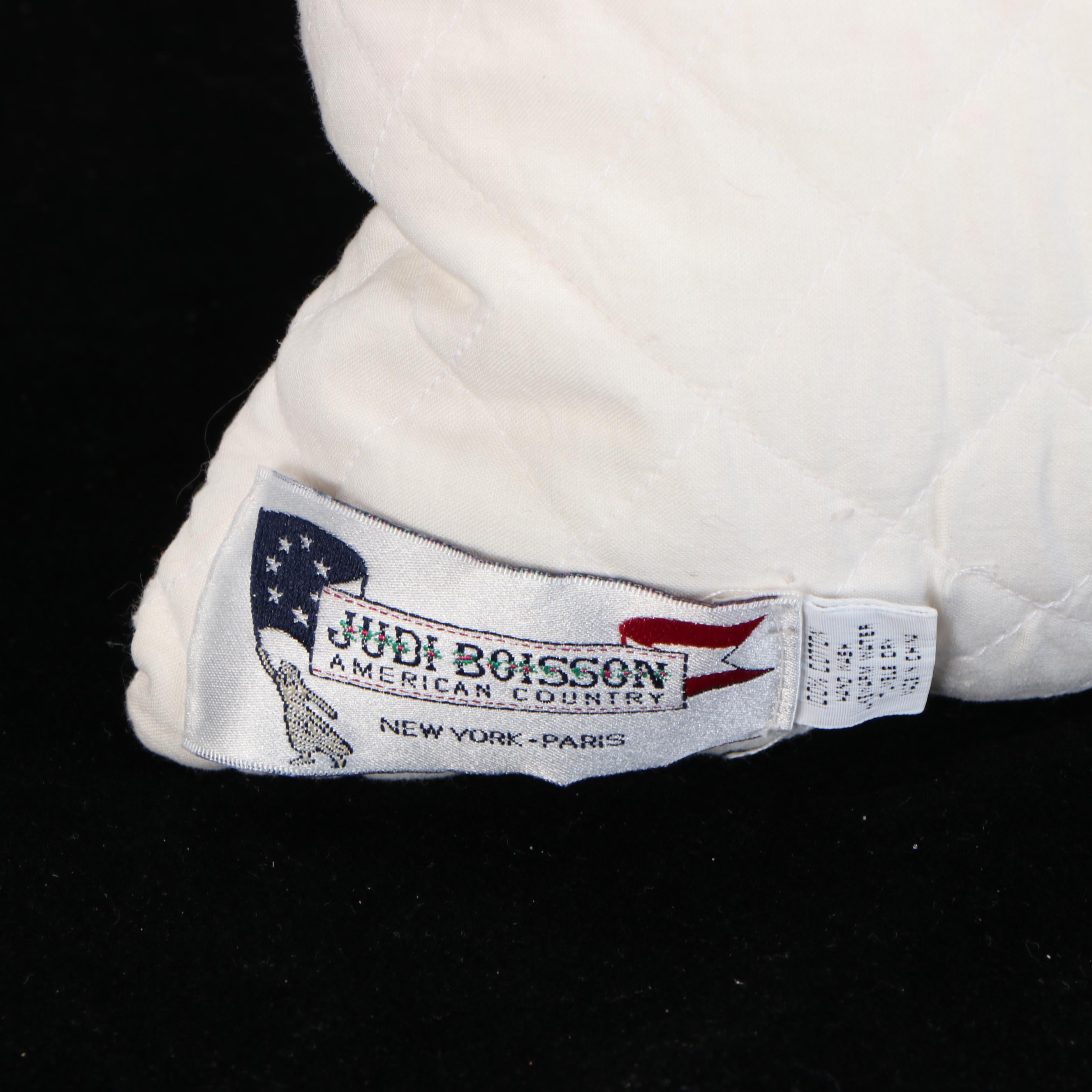 Judi Boisson "Local Loco" Crib Quilt, Pillow with "Pineapple Log Cabin" Pillows