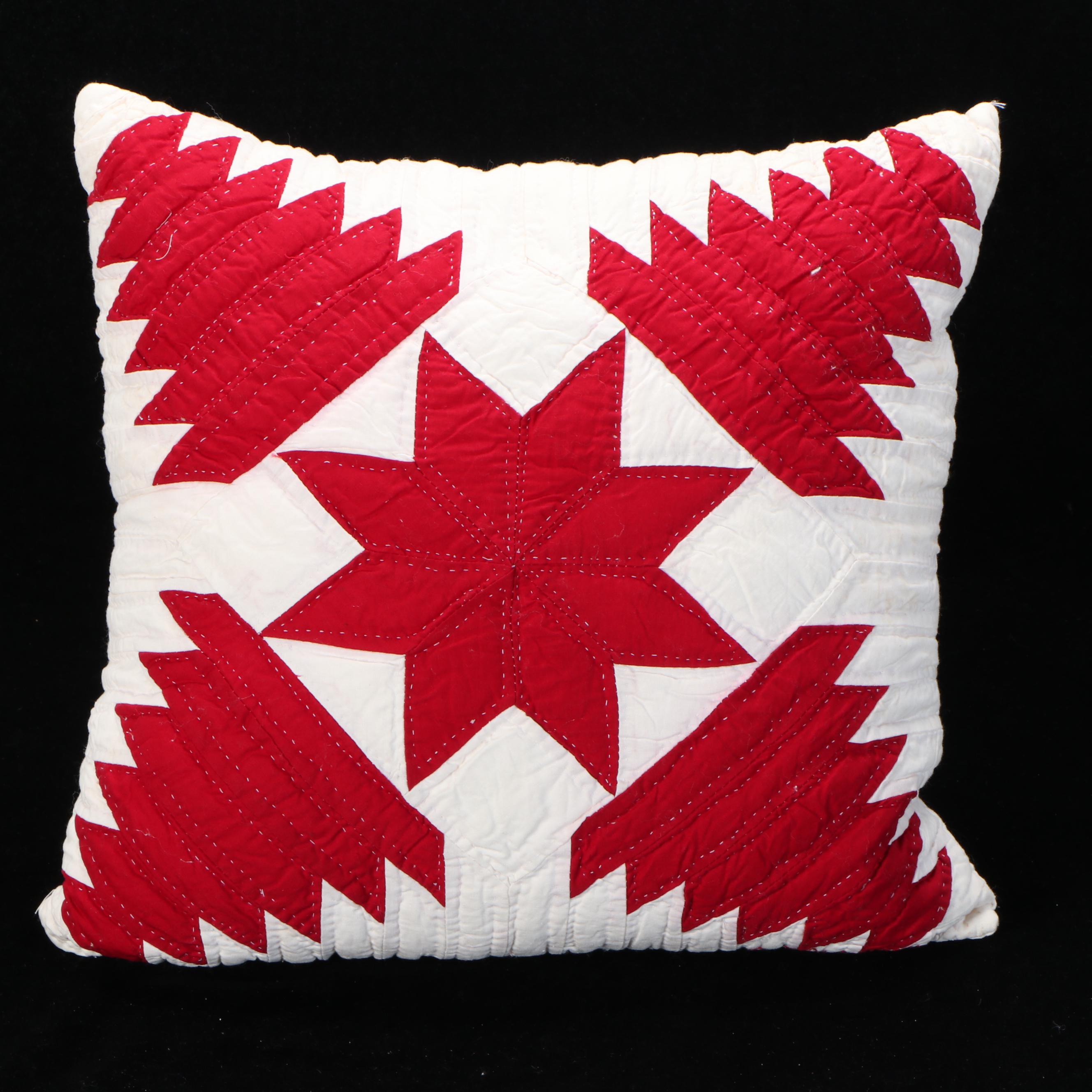 Judi Boisson "Local Loco" Crib Quilt, Pillow with "Pineapple Log Cabin" Pillows