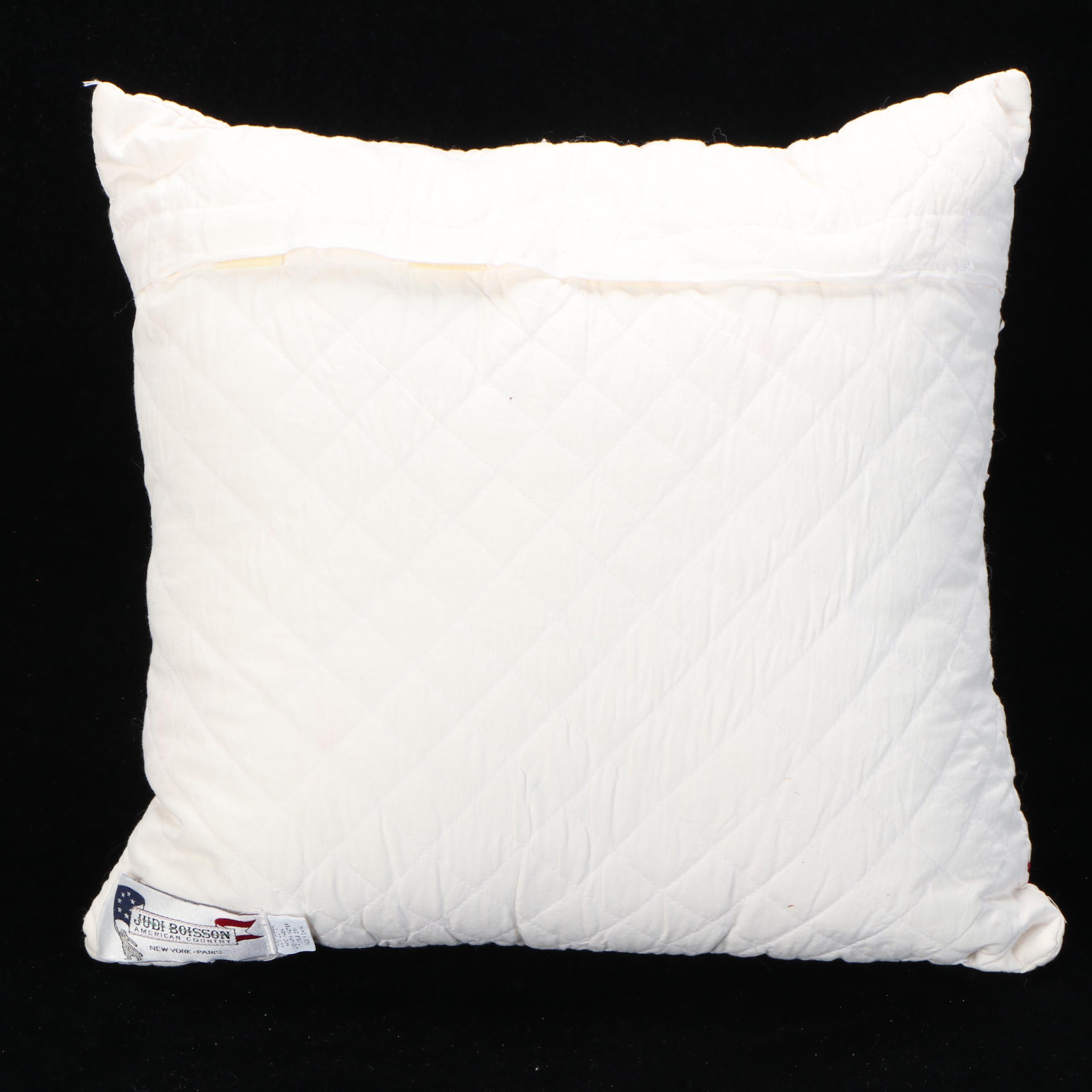 Judi Boisson "Local Loco" Crib Quilt, Pillow with "Pineapple Log Cabin" Pillows