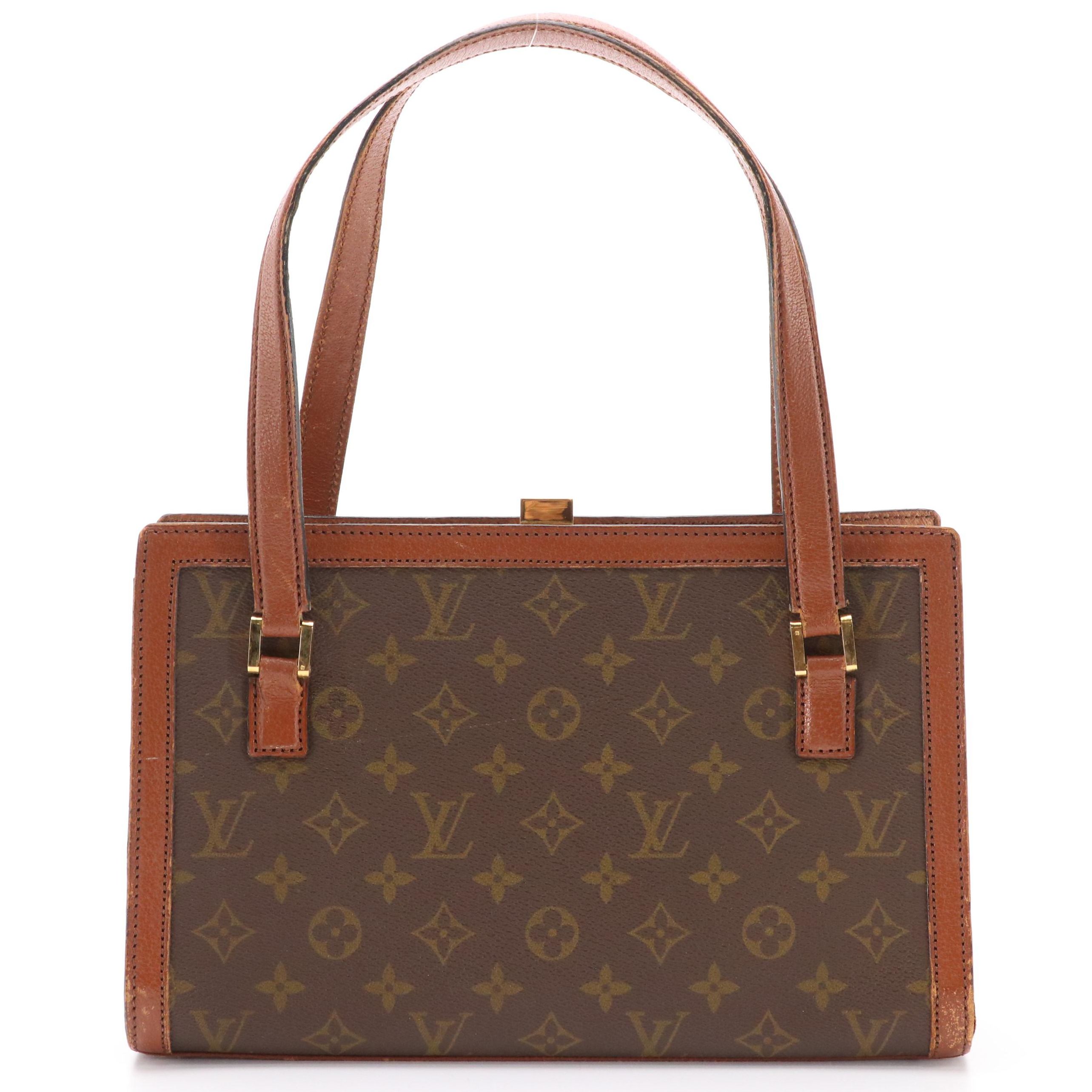 Louis Vuitton Bavolet GPH Shoulder Bag in Monogram Canvas and Leather, 1970s