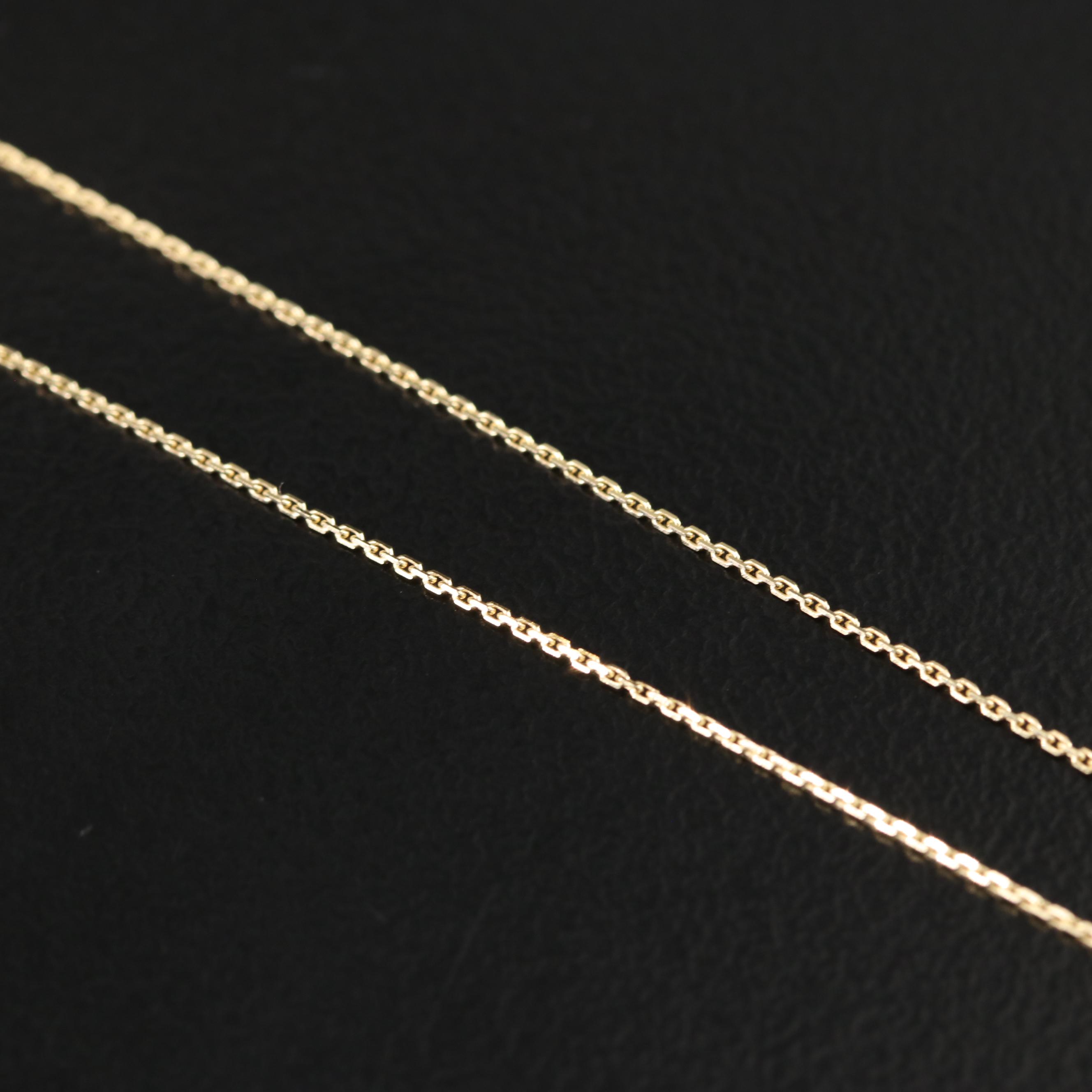 14K 28.68 CT Opal and Diamond Enhancer Pendant Necklace