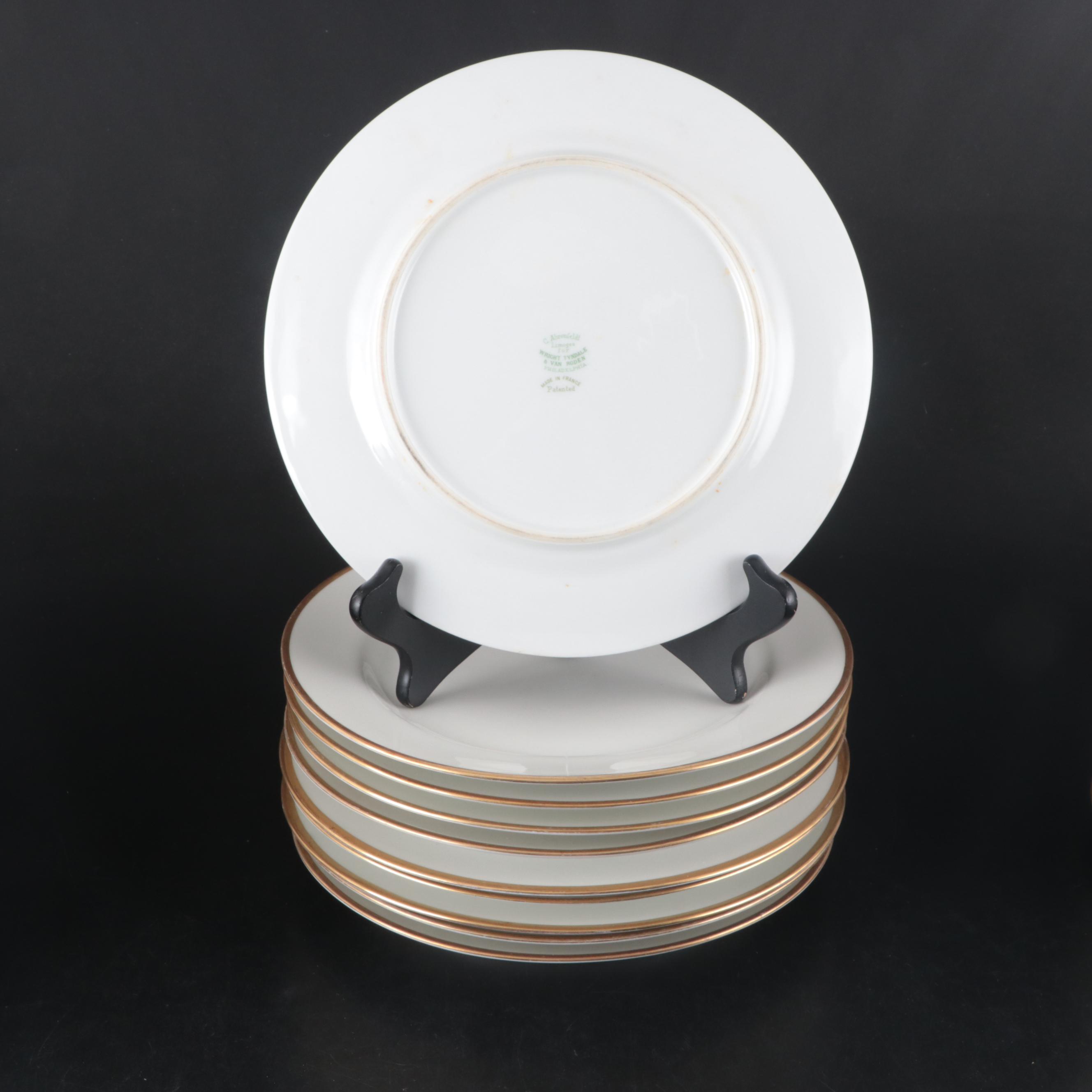 Charles Ahrenfeldt and Other Limoges Porcelain Dinnerware and Serving Pieces