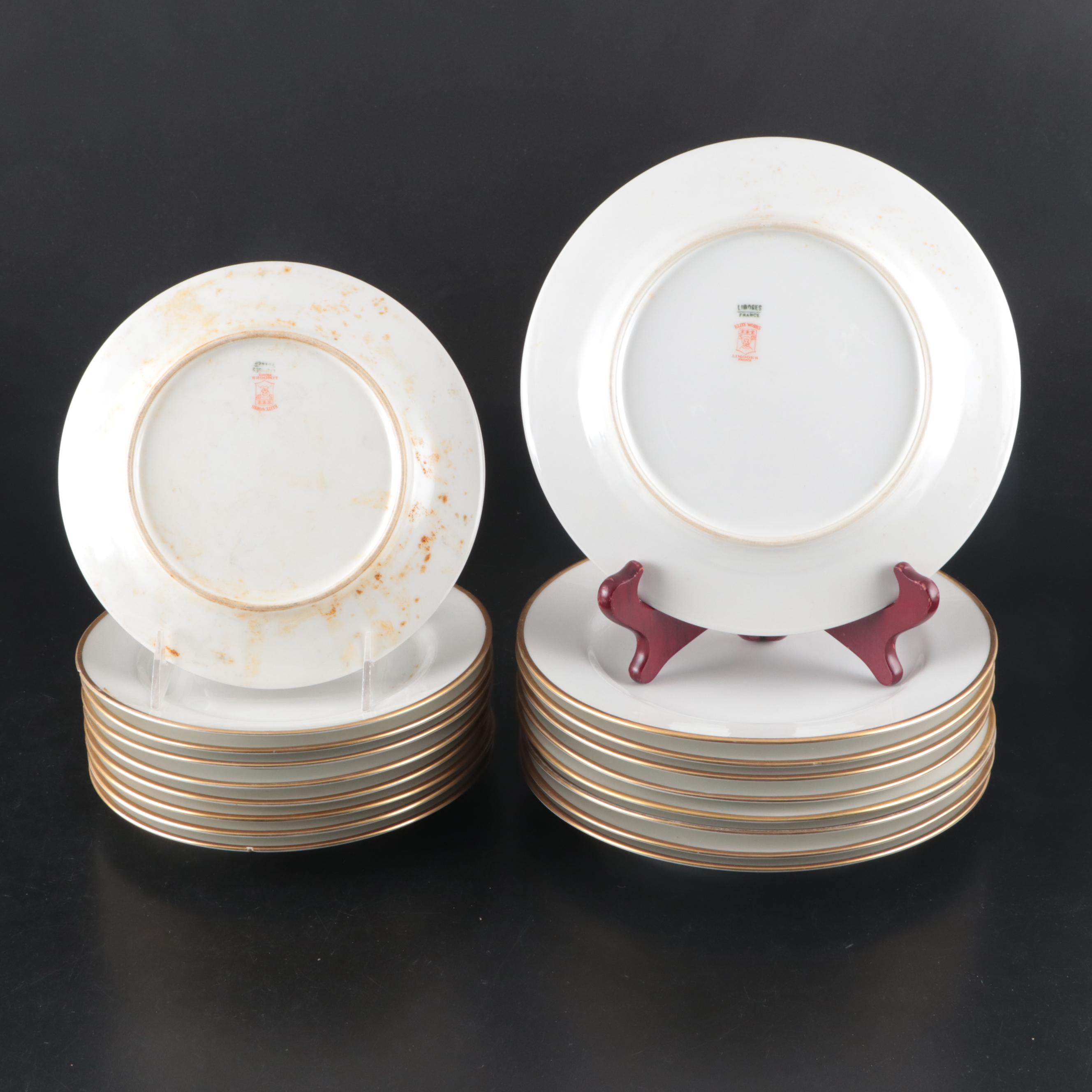 Charles Ahrenfeldt and Other Limoges Porcelain Dinnerware and Serving Pieces