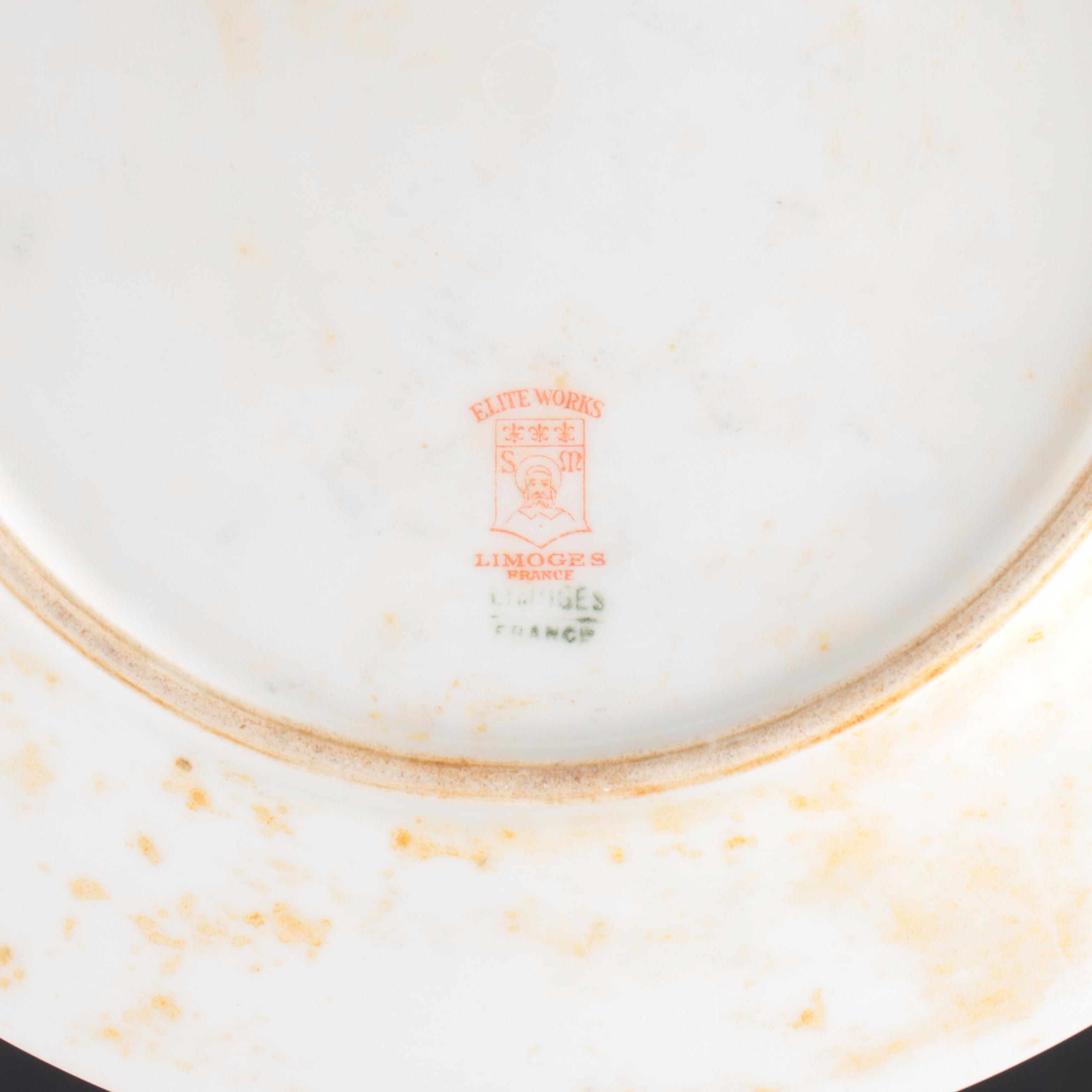 Charles Ahrenfeldt and Other Limoges Porcelain Dinnerware and Serving Pieces