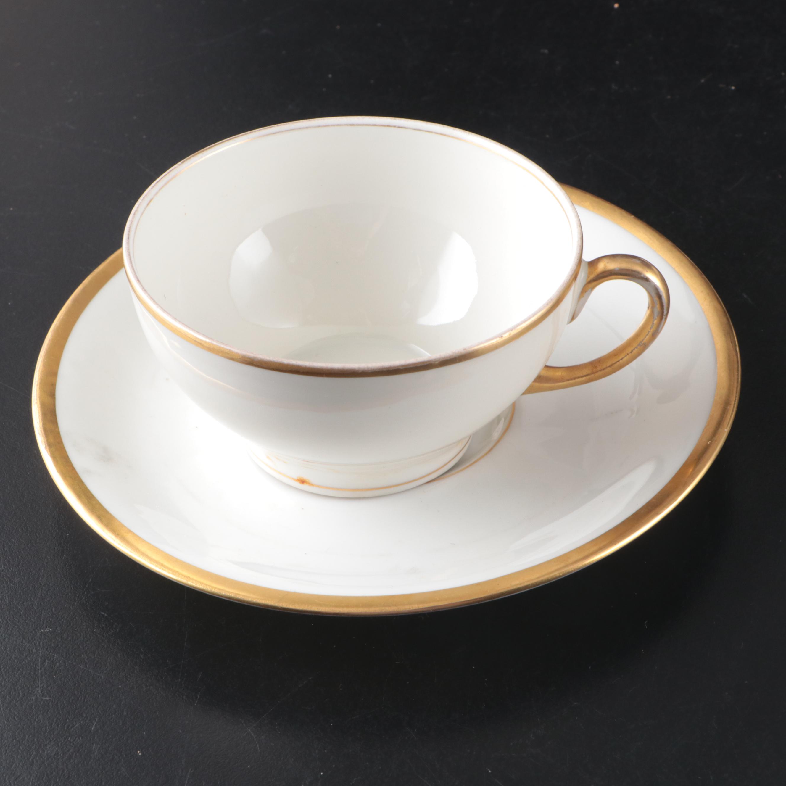 Charles Ahrenfeldt and Other Limoges Porcelain Dinnerware and Serving Pieces