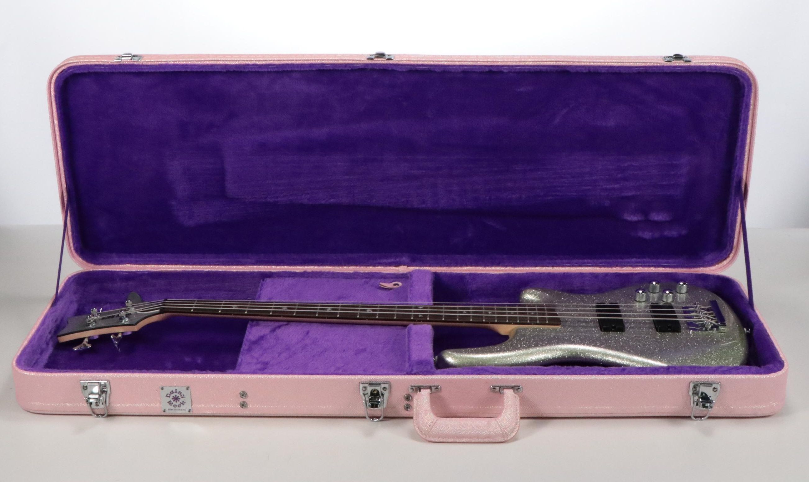 Daisy Rock Rock Candy Electric Bass Guitar with Hardshell Case