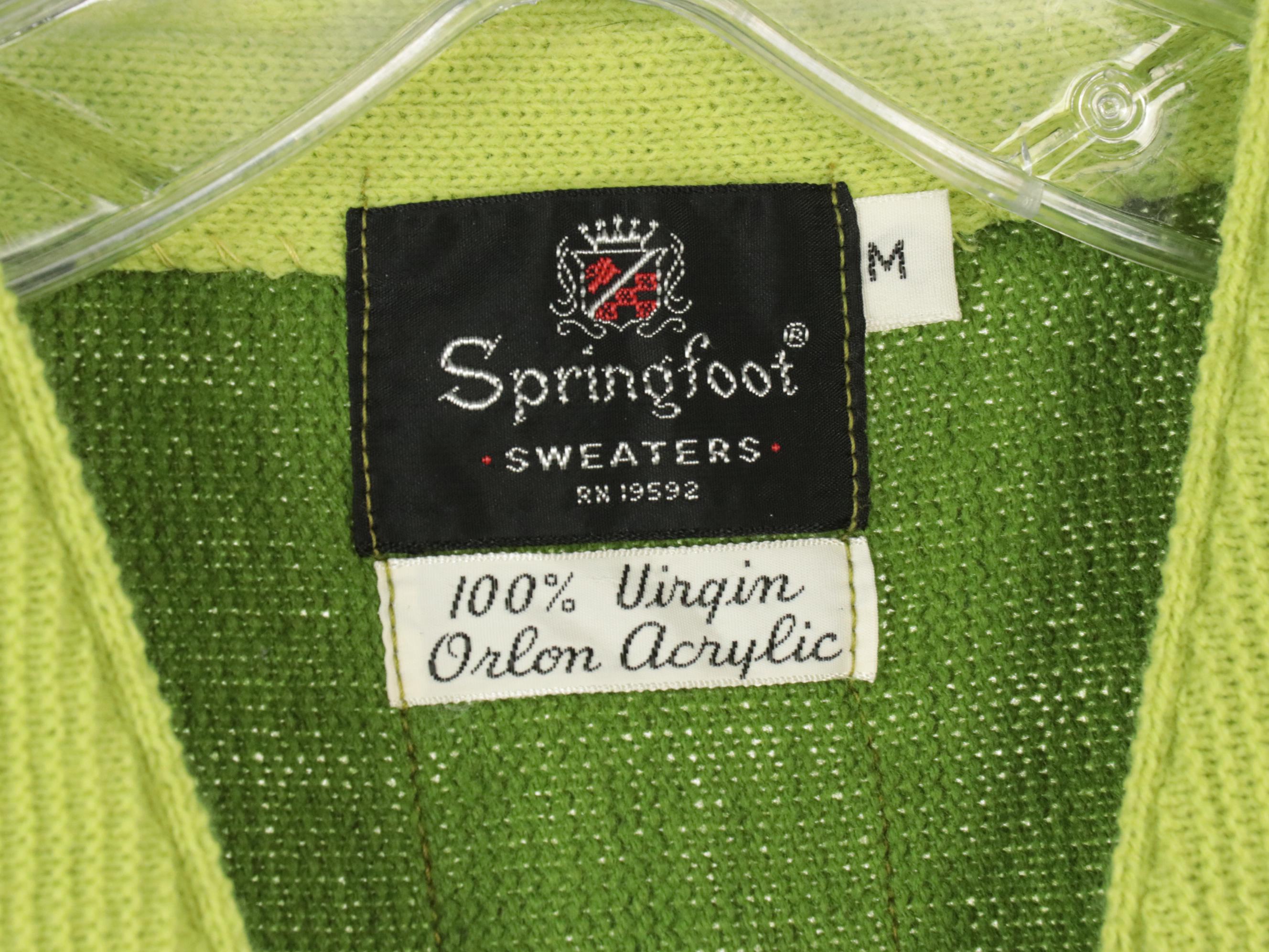 Men's Vintage Knit Cardigan Sweaters Featuring Springfoot, Towncraft, and More