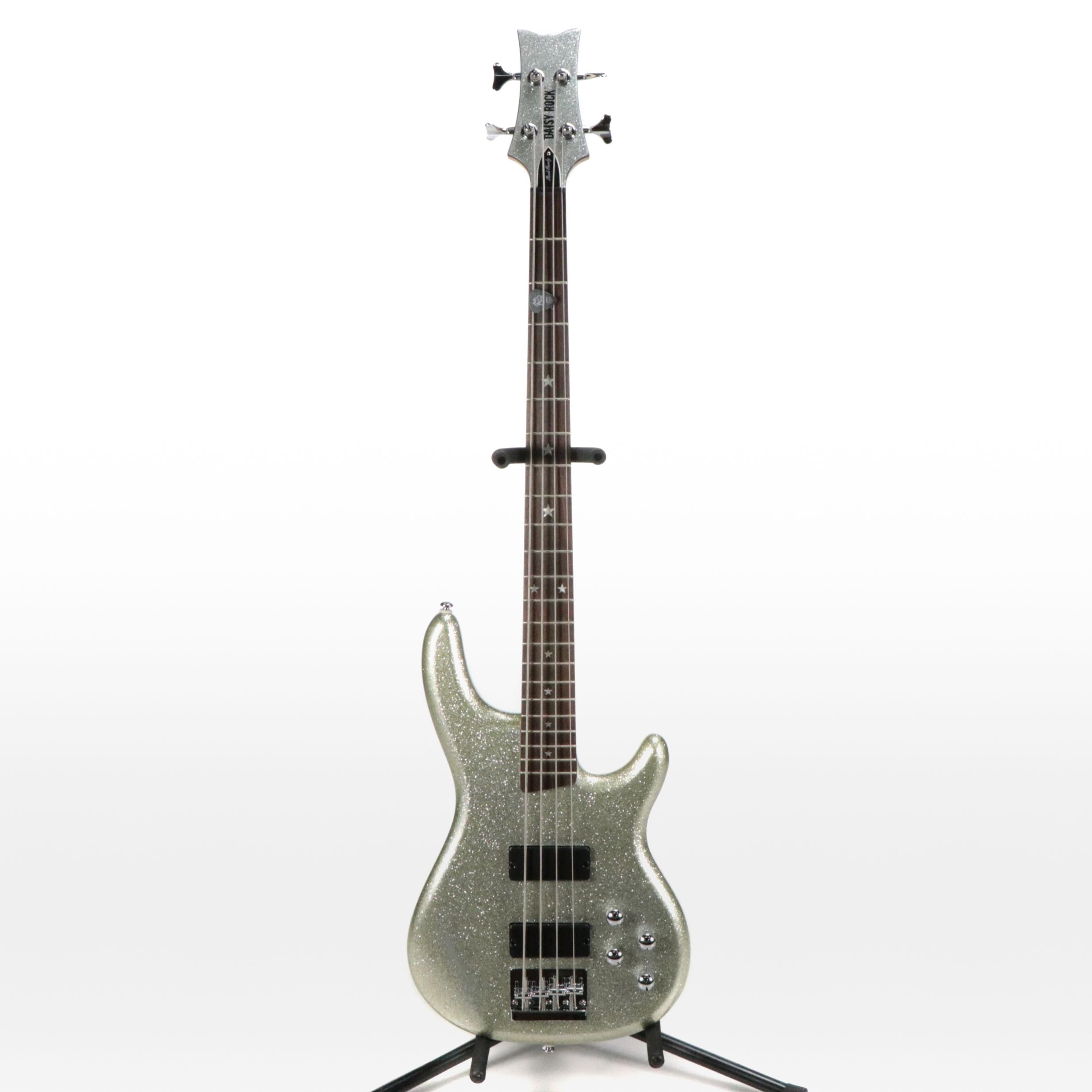 Daisy Rock Rock Candy Electric Bass Guitar with Hardshell Case