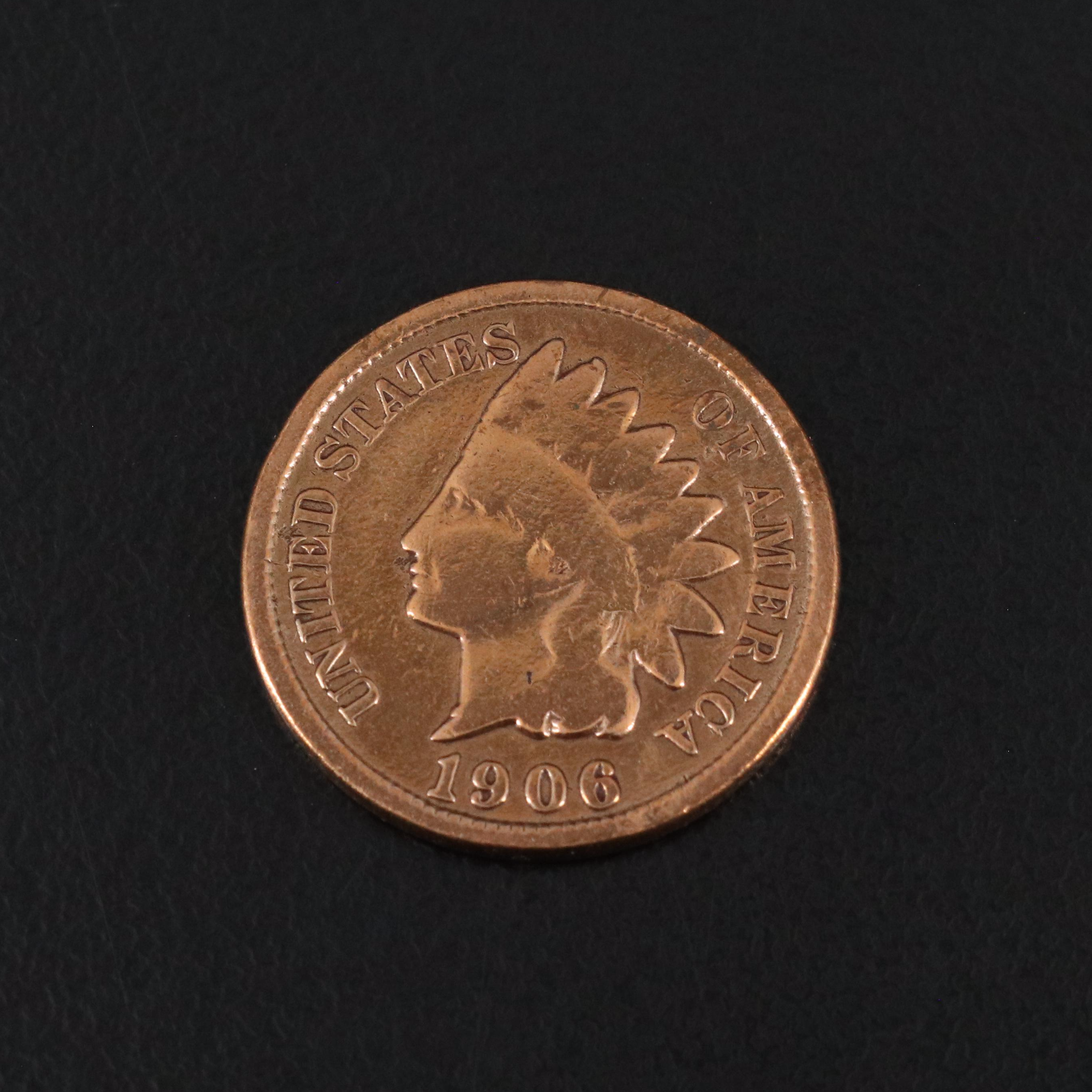 1934 $500 Dollar Federal Reserve Note with Other Currency and an Indian Cent