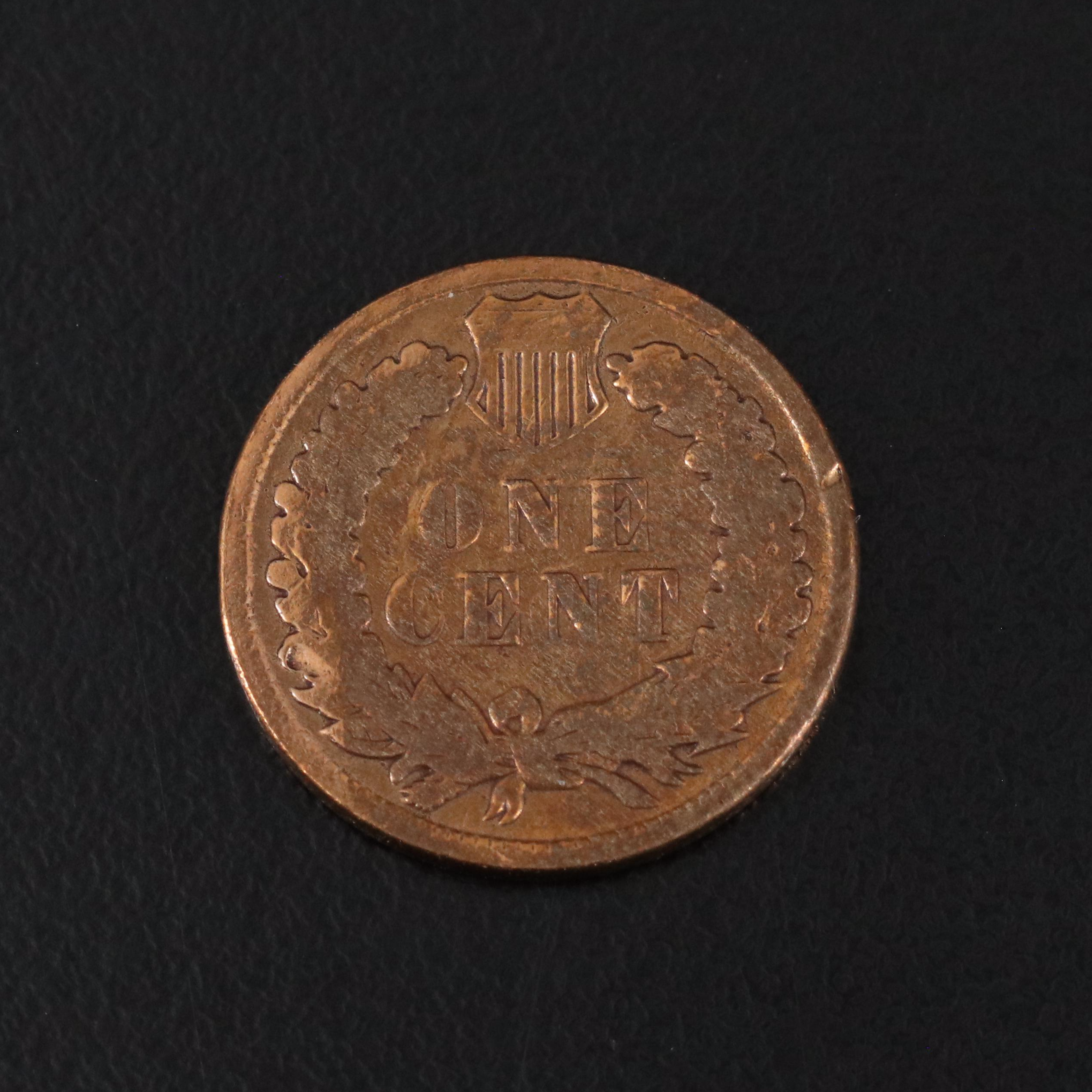 1934 $500 Dollar Federal Reserve Note with Other Currency and an Indian Cent