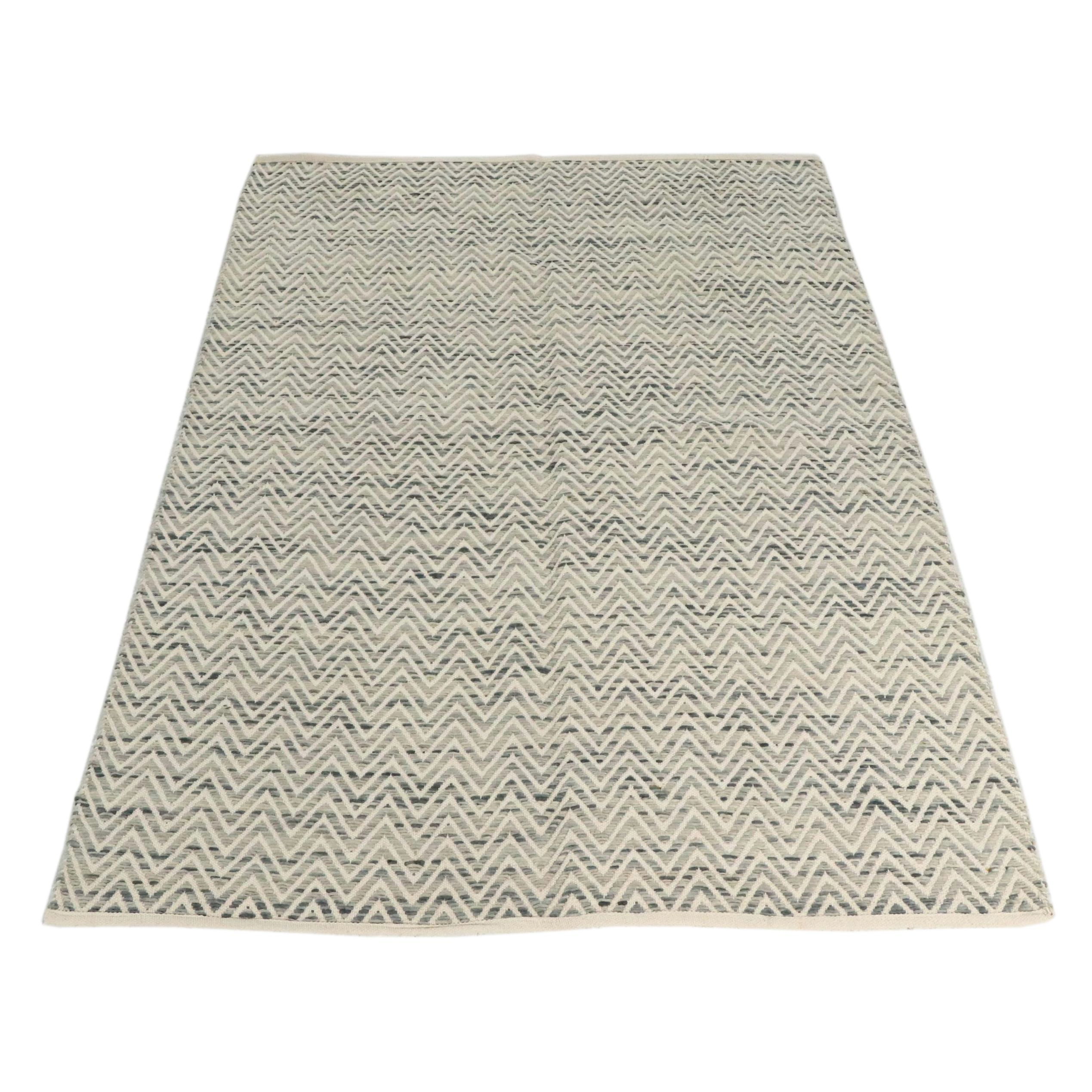 5'1 x 7'11 Handwoven Feizy Mixed Technique "Mojave" Area Rug