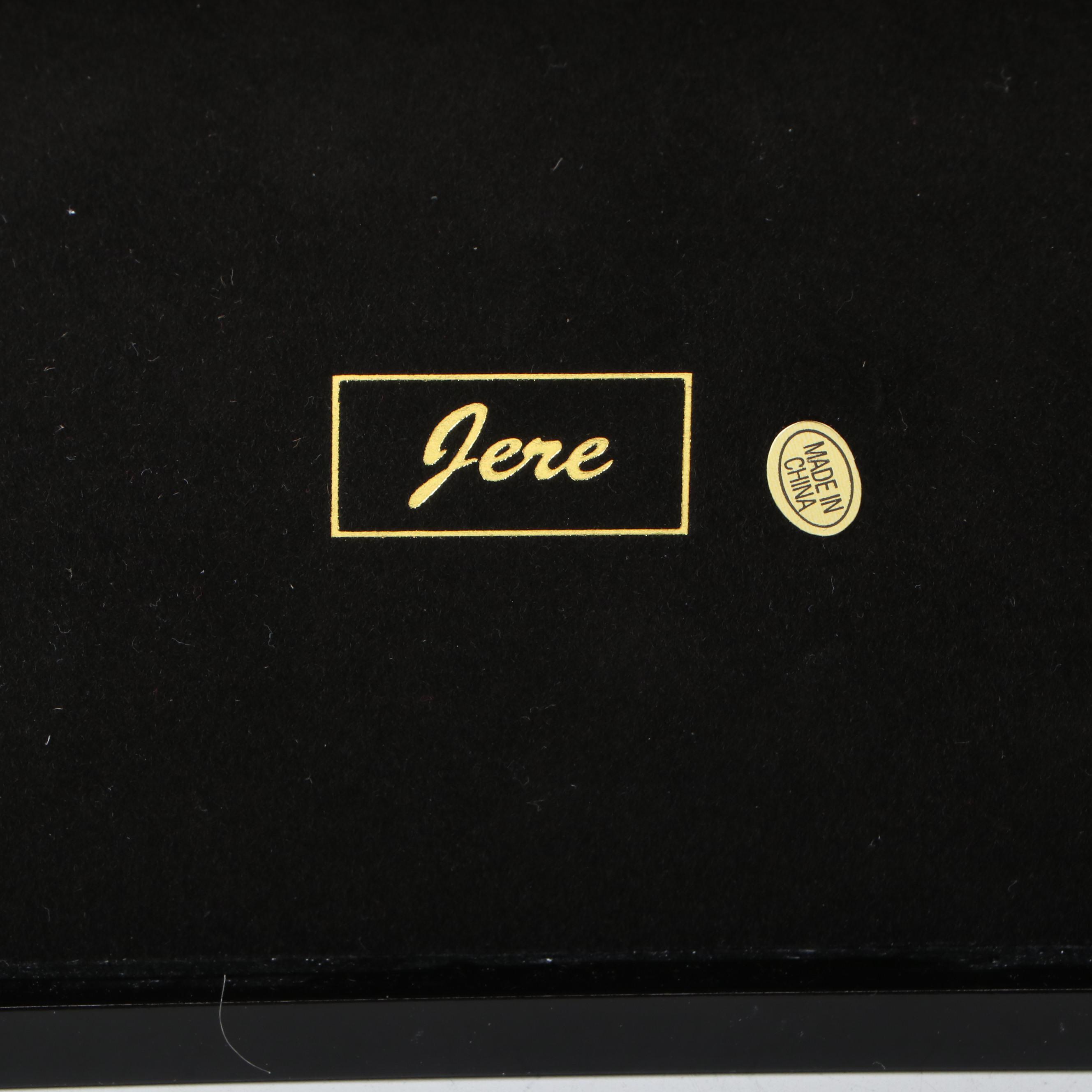 Jere High Gloss Locking Jewelry Box