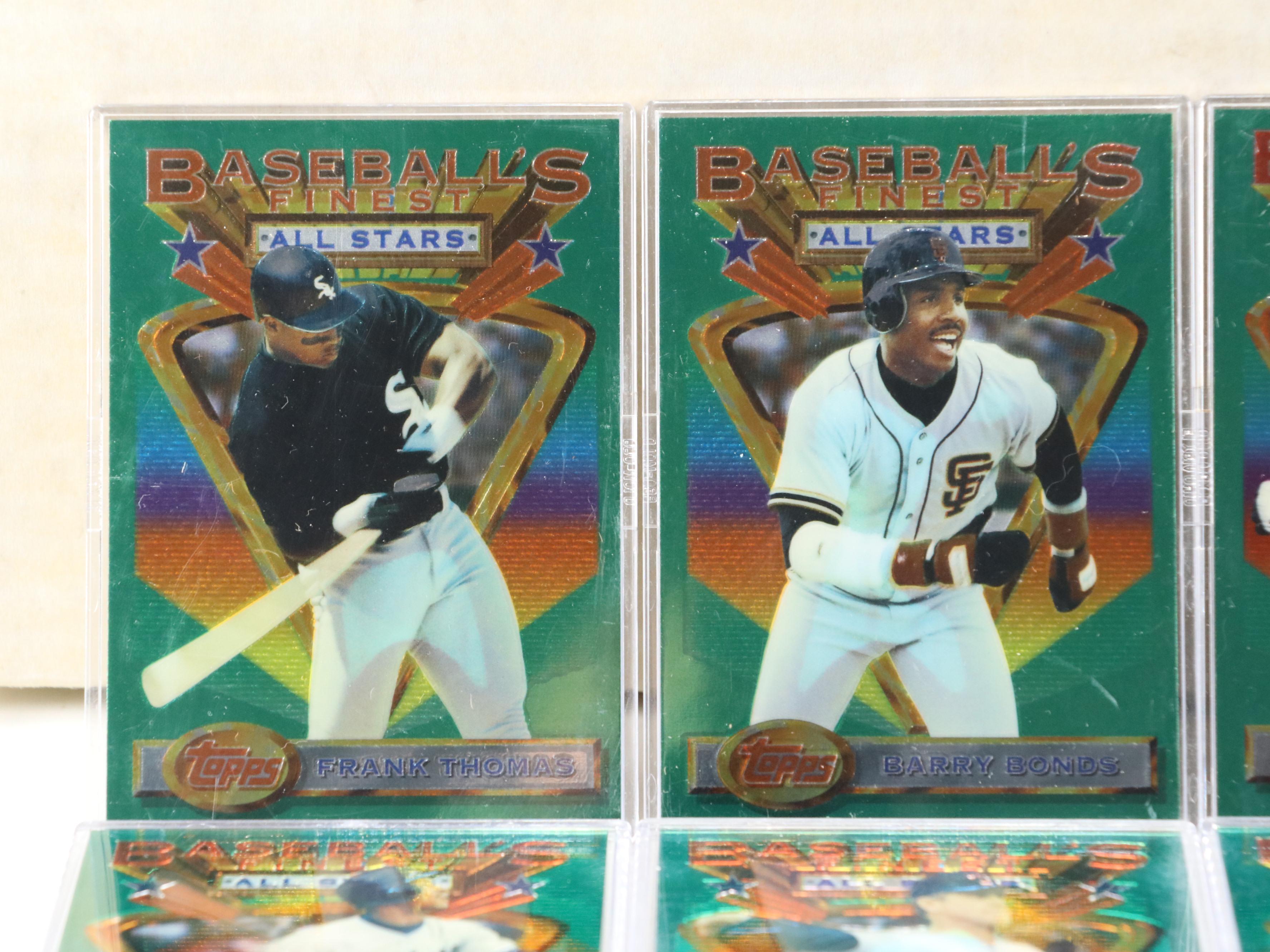 1993 Topps Finest Complete Baseball Card Set Featuring Ken Griffey Jr. and More